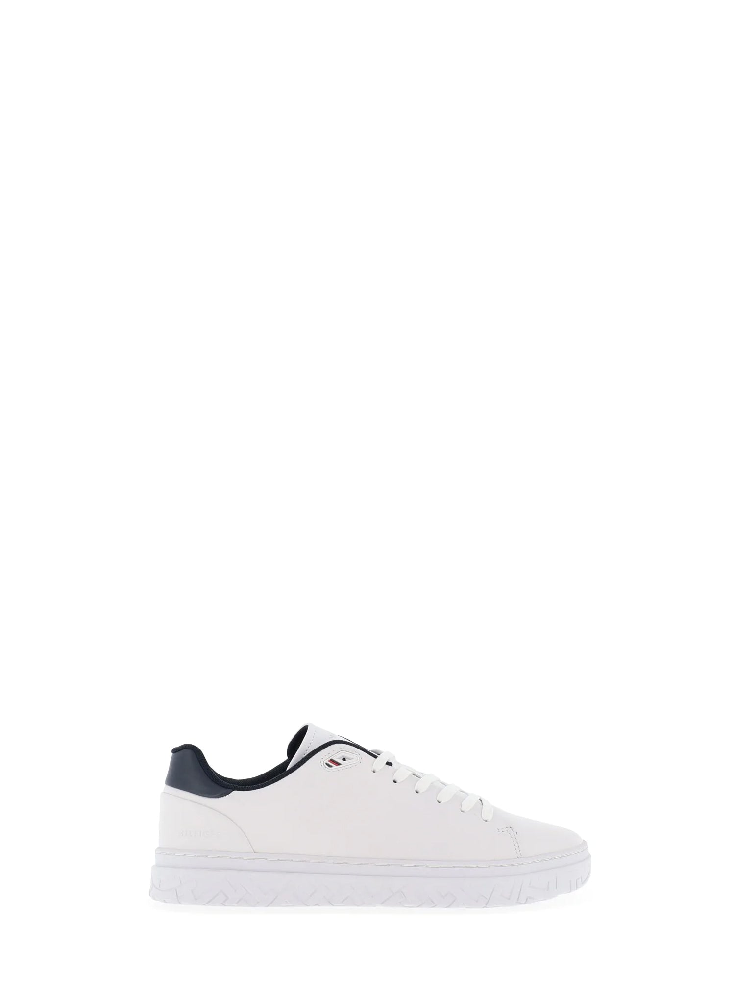 TOMMY HILFIGER SHOES SNEAKERS BASSE MODERN ICONIC COURT BIANCO