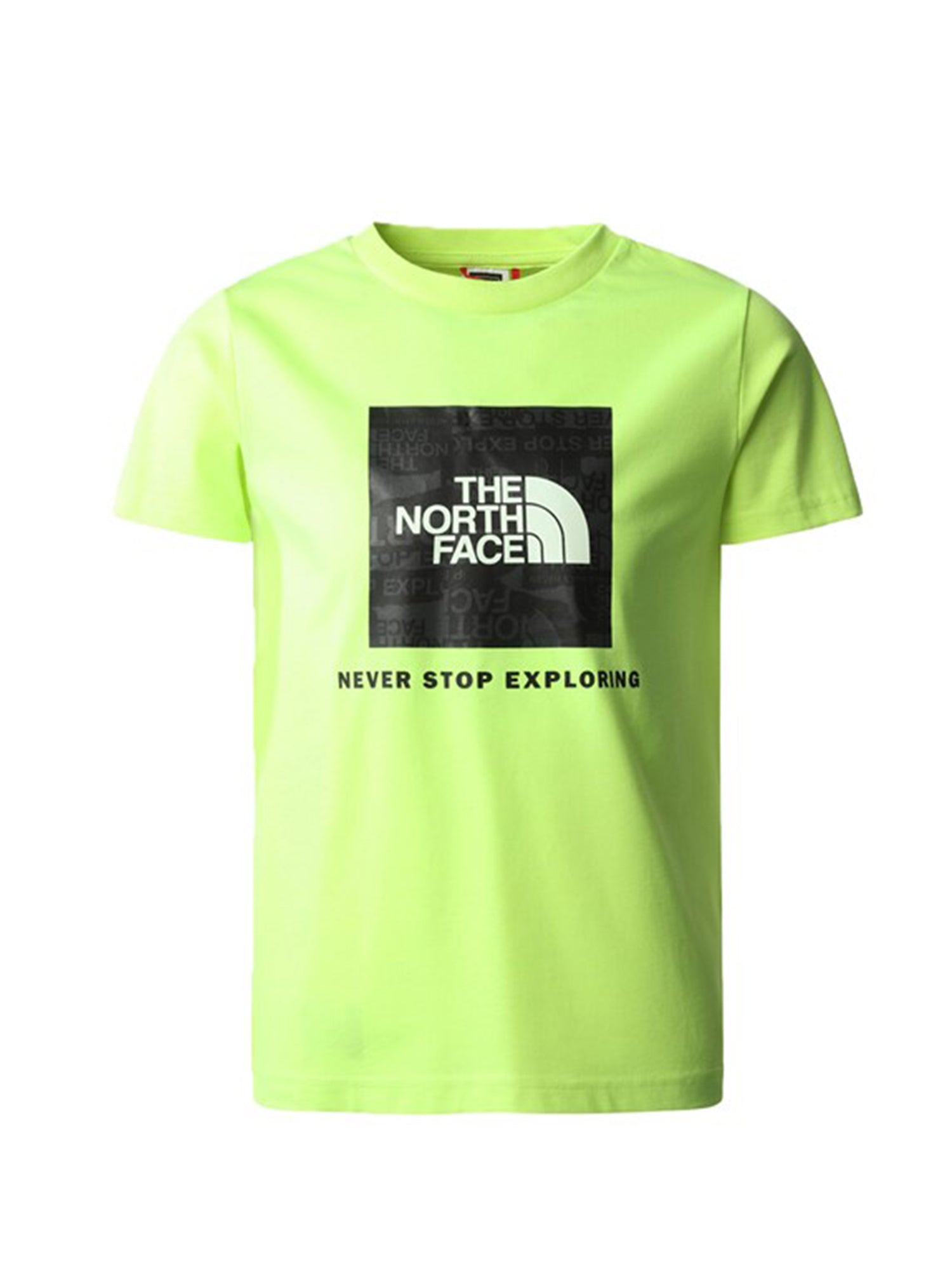 THE NORTH FACE T-SHIRT REDBOX GIALLO LED