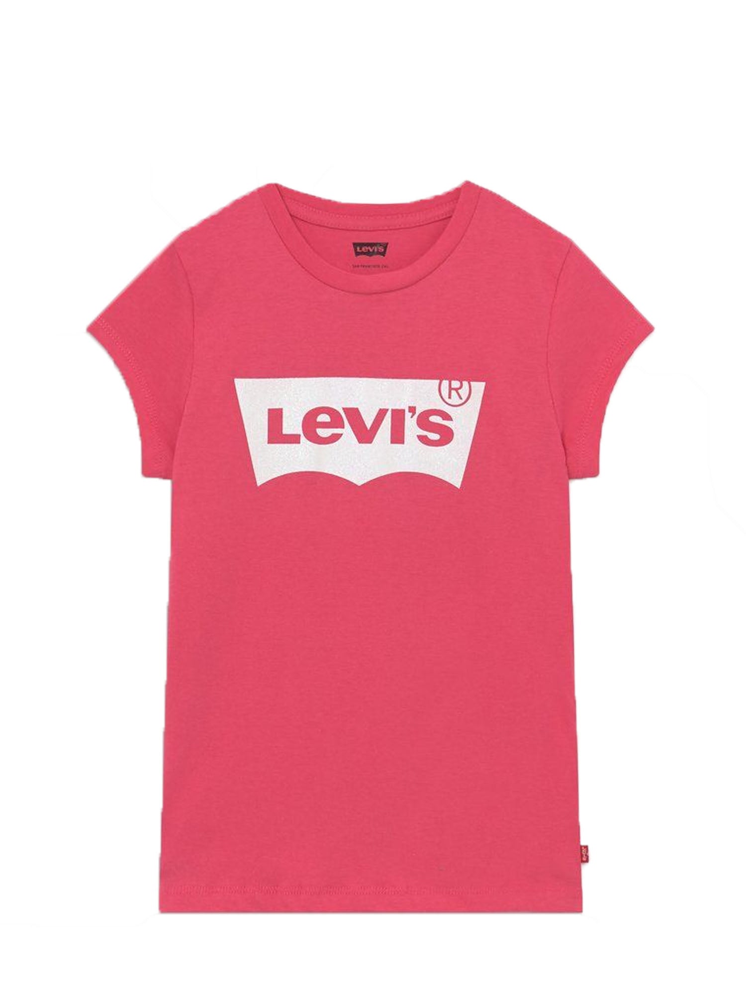 LEVI'S T-SHIRT CON LOGO BATWING ROSA