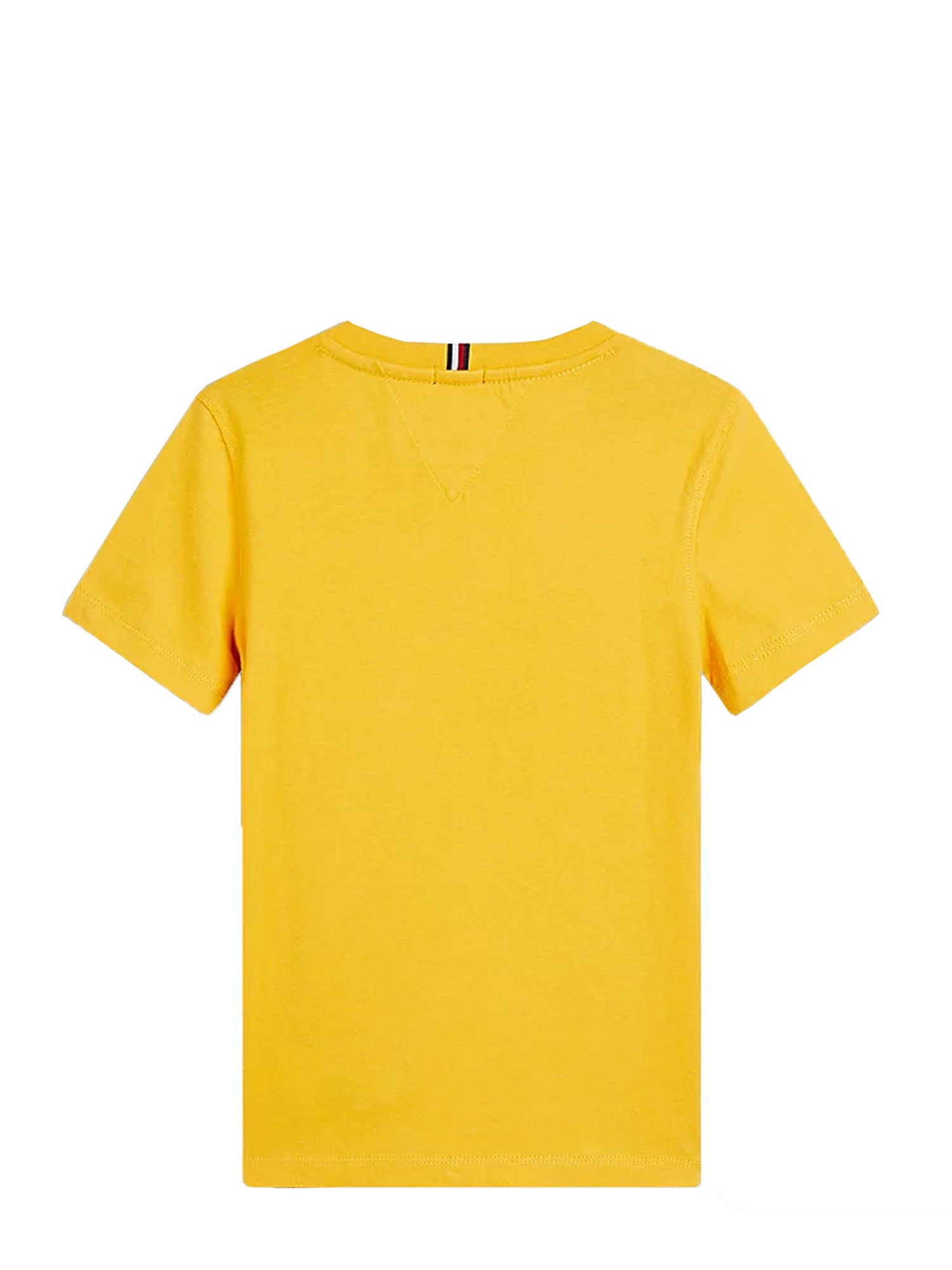 TOMMY HILFIGER T-SHIRT IN COTONE GIALLO