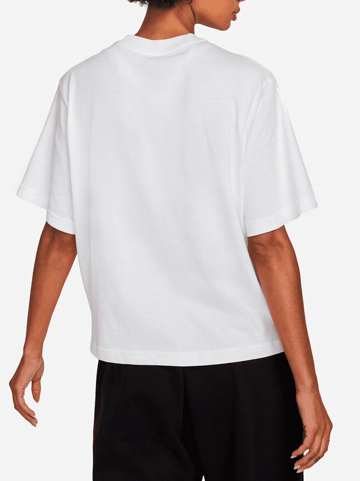 NIKE T-SHIRT GRAPHIC BLOGO W BIANCO