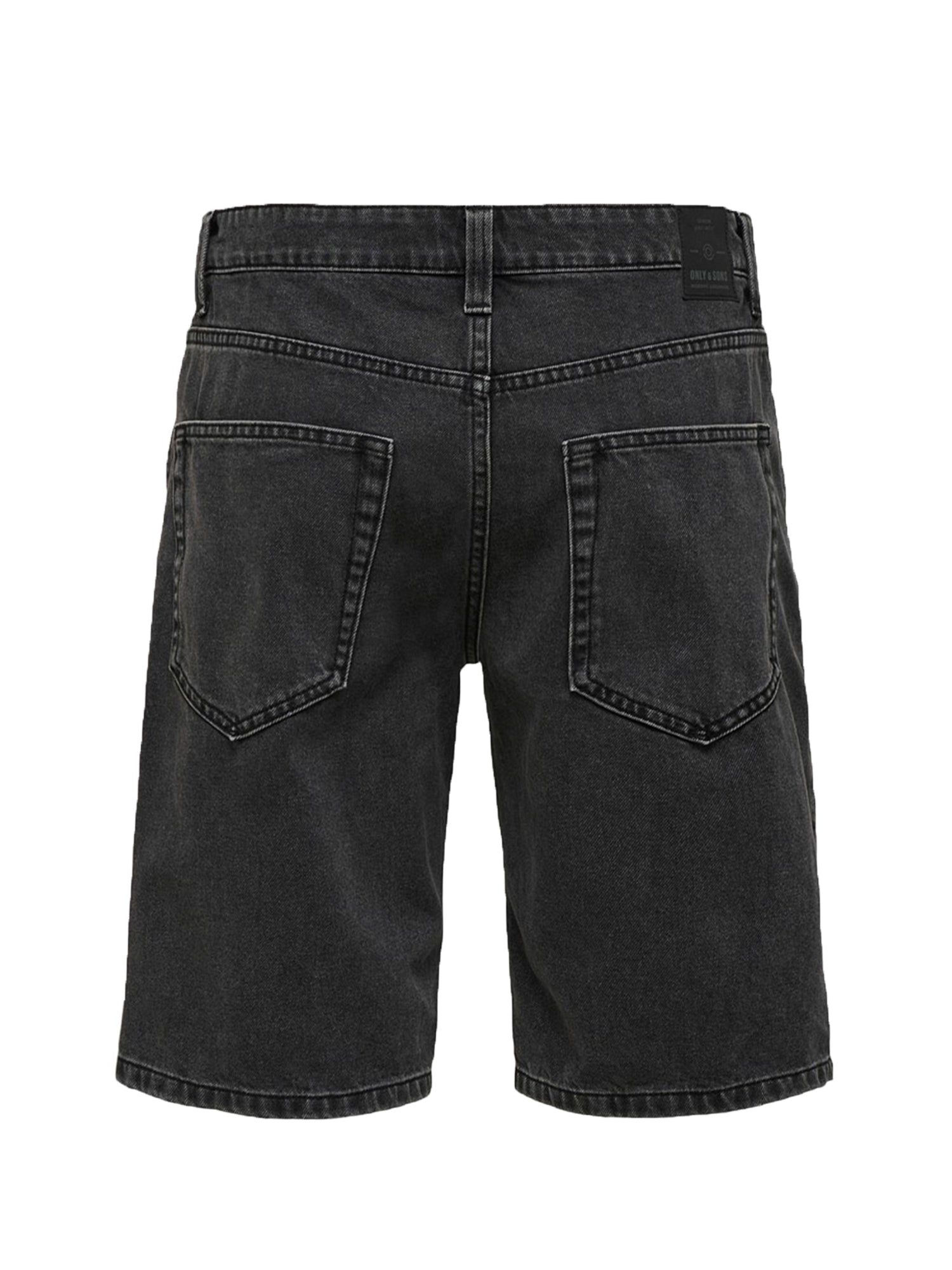 ONLY&SONS PANTALONCINI IN DENIM NERO