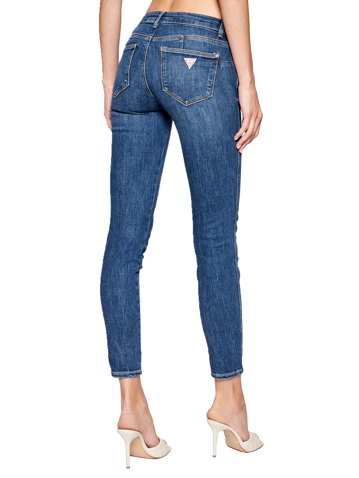 GUESS JEANS JEANS CURVE X IN DENIM BLU