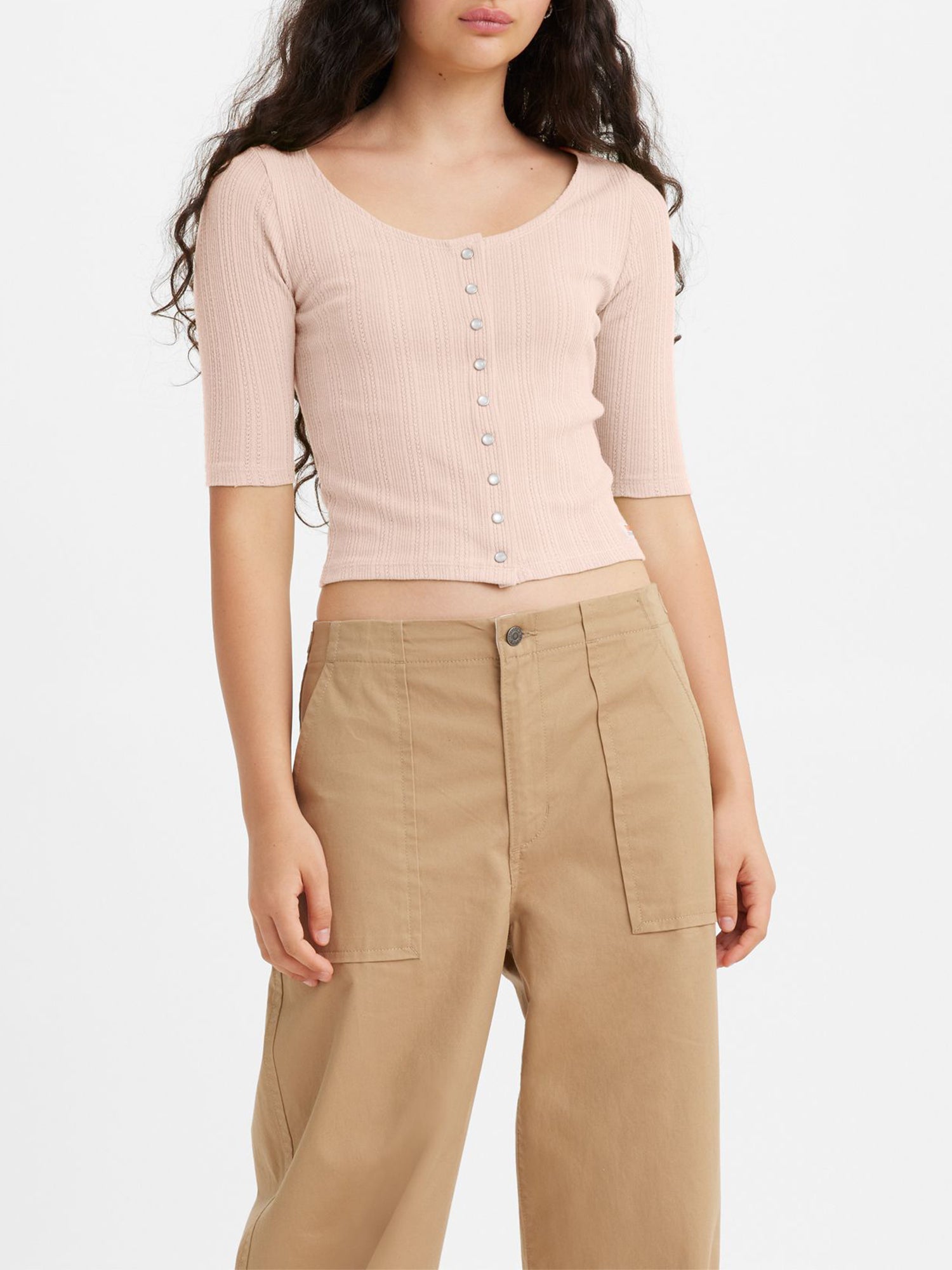 DRY GOODS POINTELLE TOP