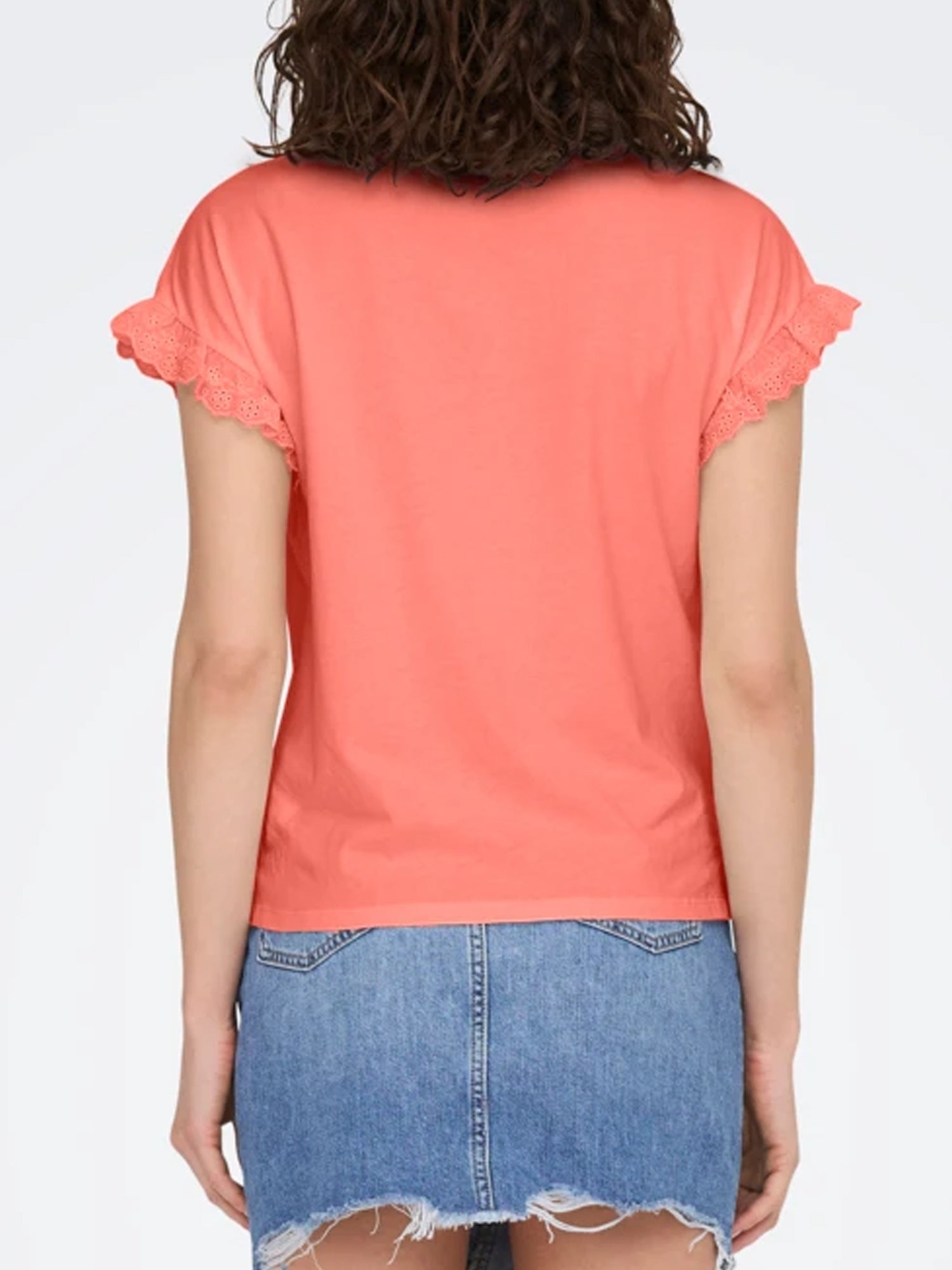 ONLY T-SHIRT IRIS ROSA - CORALLO