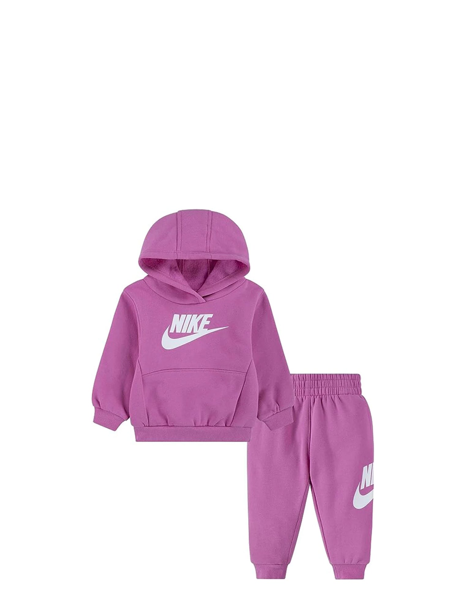 NIKE CLUB FLEECE SET TUTA NEONATO ROSA