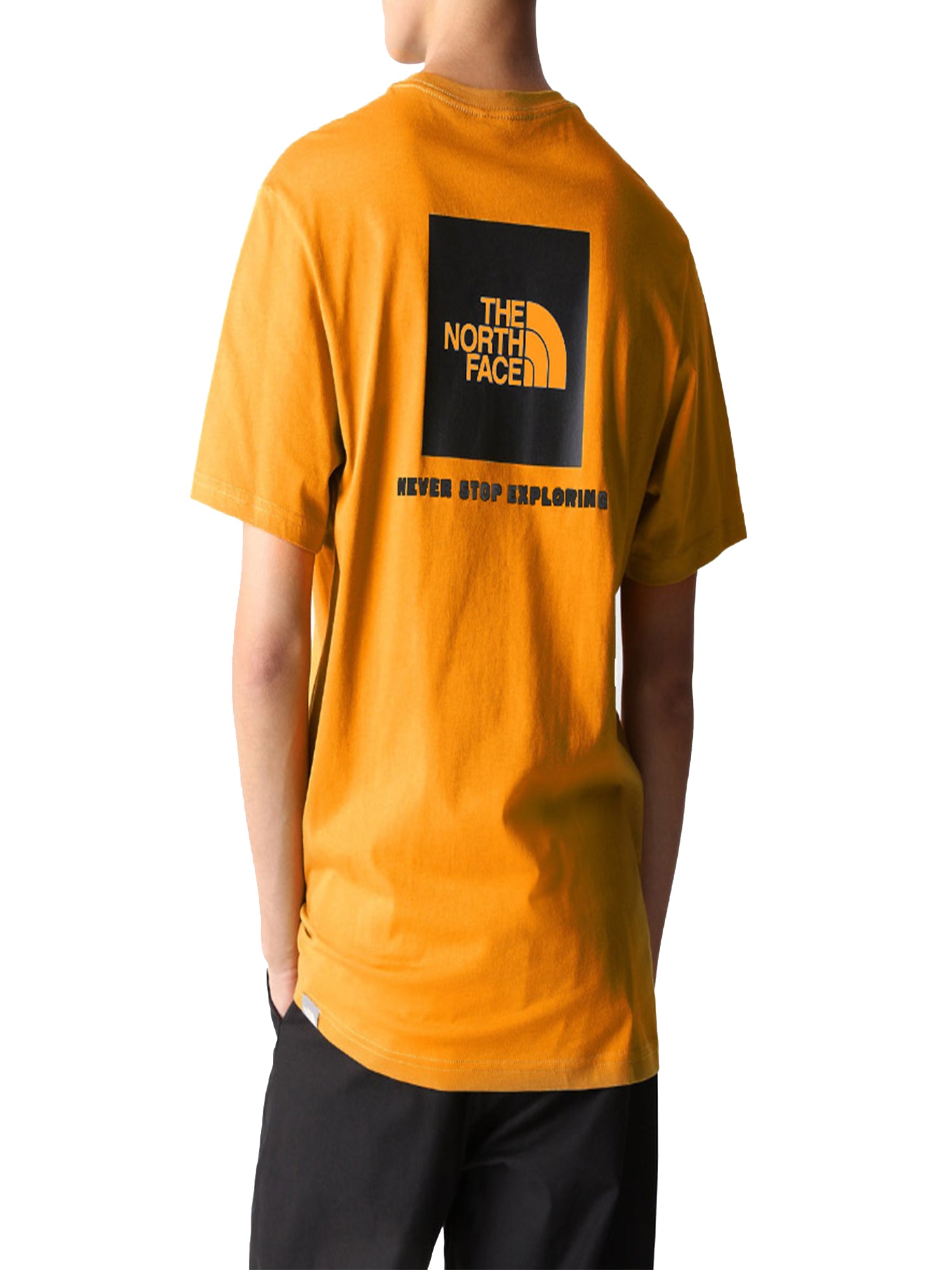 THE NORTH FACE T-SHIRT REDBOX ARANCIO