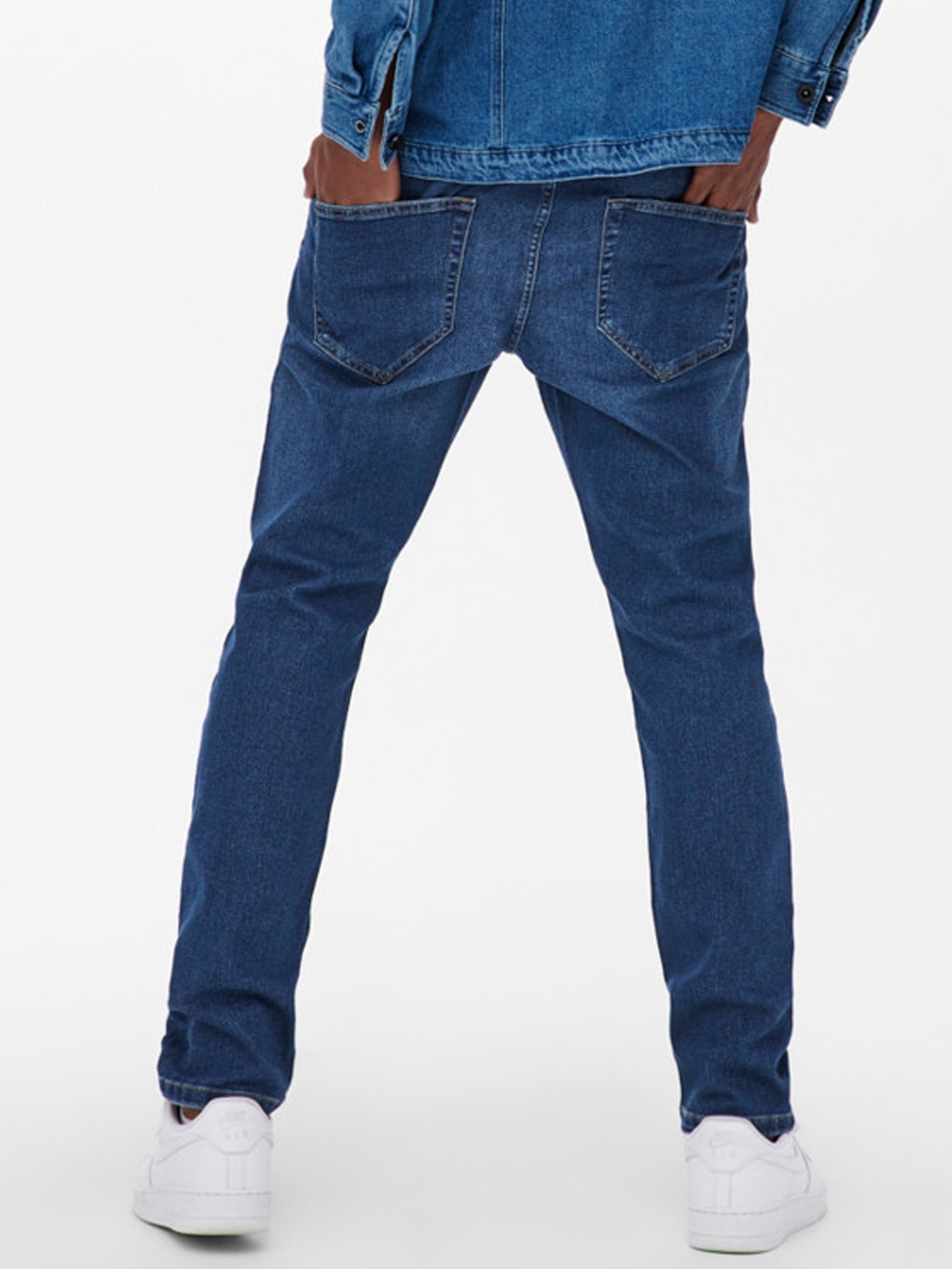 ONLY&SONS JEANS SLIM FIT IN DENIM BLU