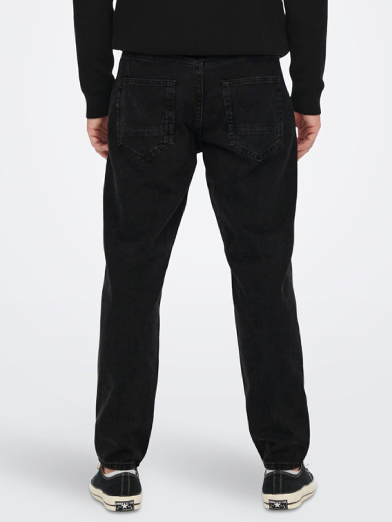 ONLY&SONS JEANS AVI IN DENIM NERO