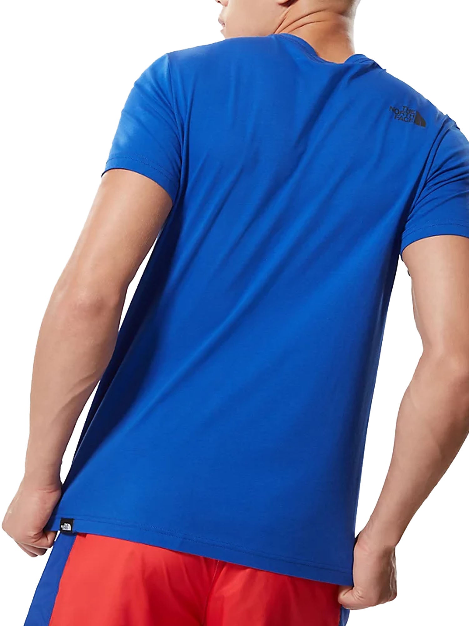 THE NORTH FACE T-SHIRT FINE BLU