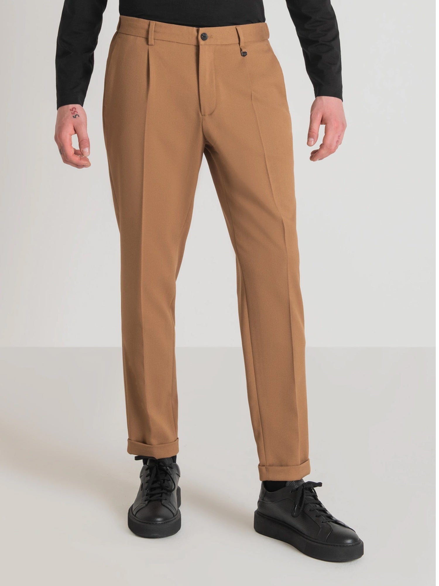 ANTONY MORATO PANTALONI CARROT FIT “GUSTAF” CAMMELLO