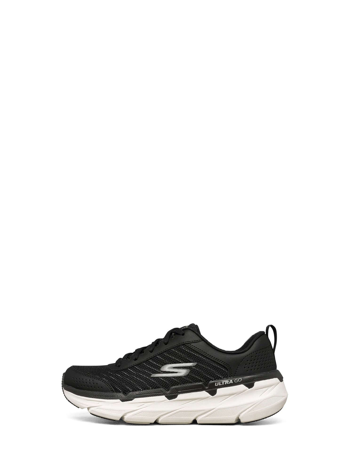 SKECHERS SNEAKERS MAX CUSHIONING PREMIER GRACEF NERO - BIANCO