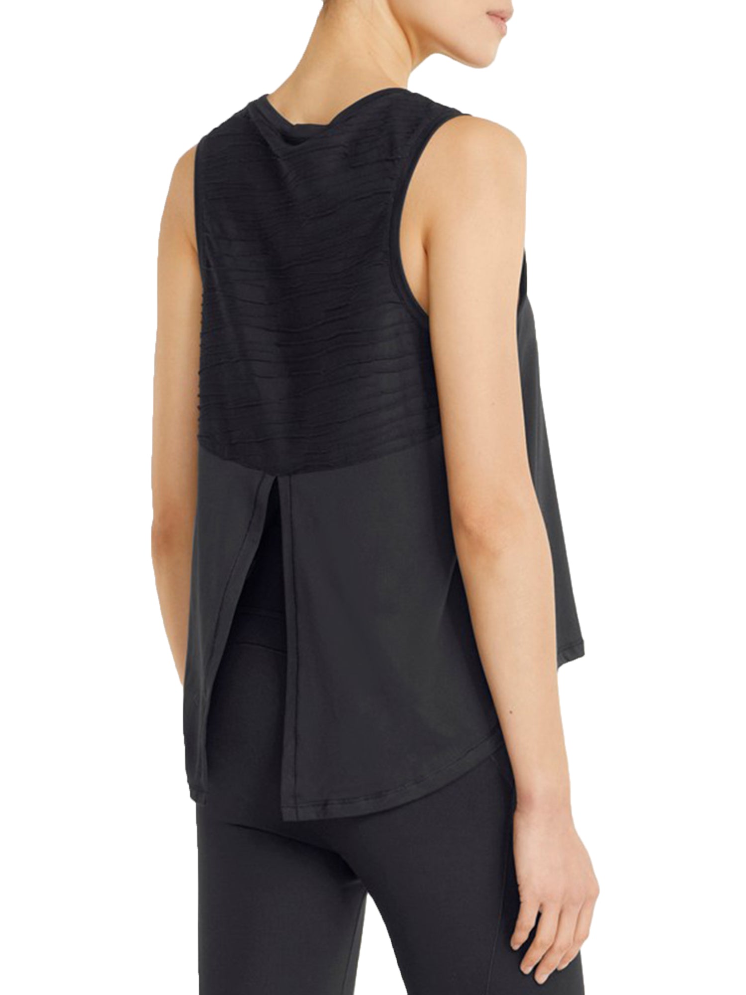 PUMA CANOTTA STUDIO TREND RELAXED TANK NERO