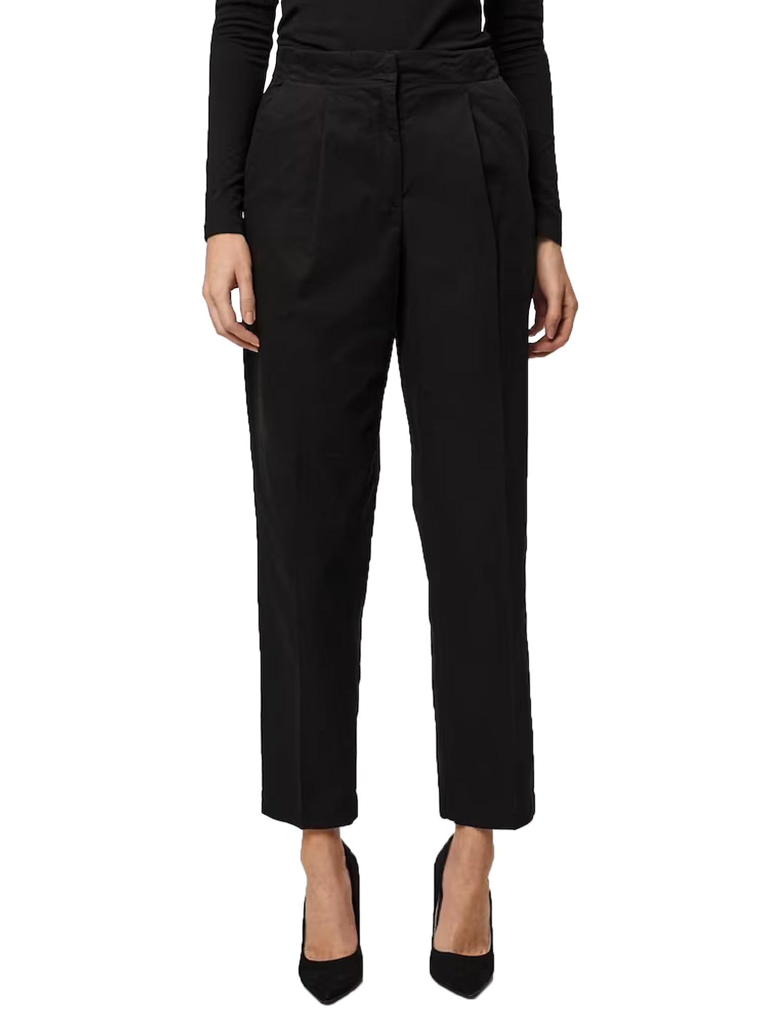 VERO MODA PANTALONI CHINO NERO