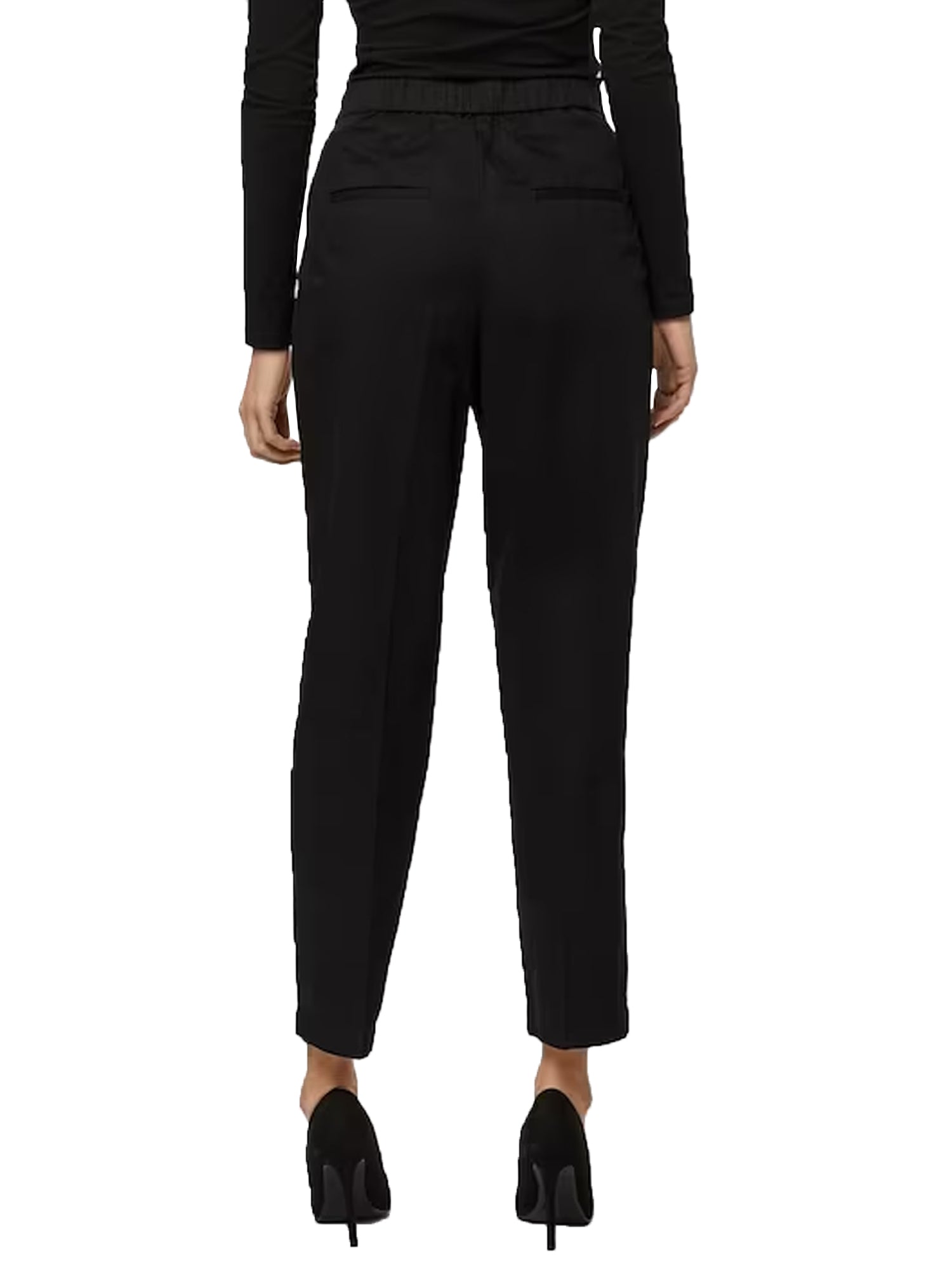 VERO MODA PANTALONI CHINO NERO