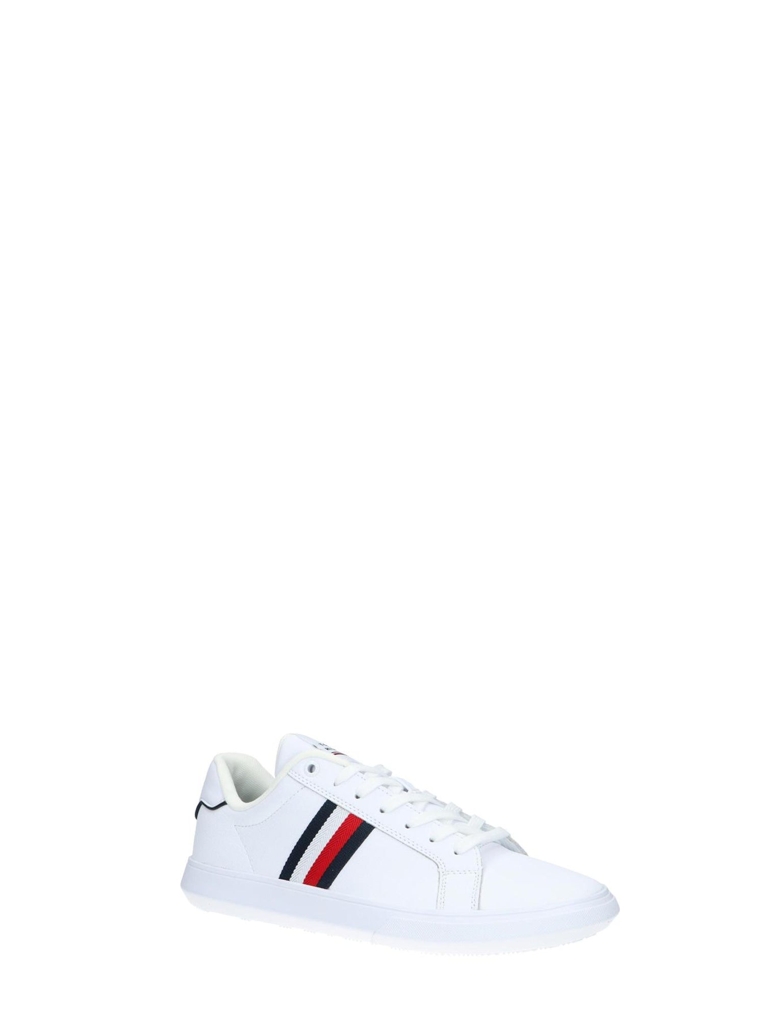 TOMMY HILFIGER SHOES SNEAKERS BASSE CORPORATE BIANCO