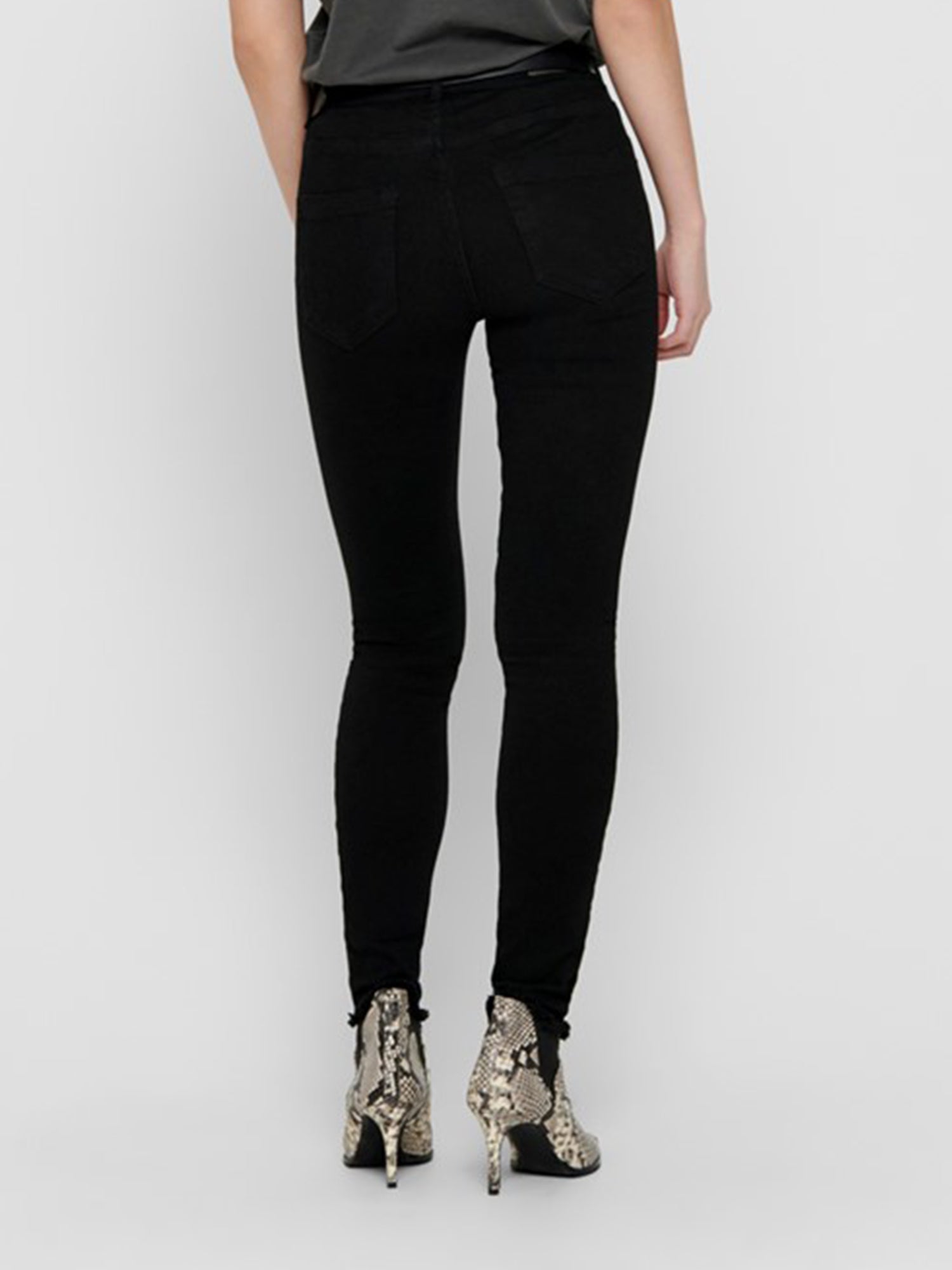 ONLY JEANS SKINNY BLUSH NERO