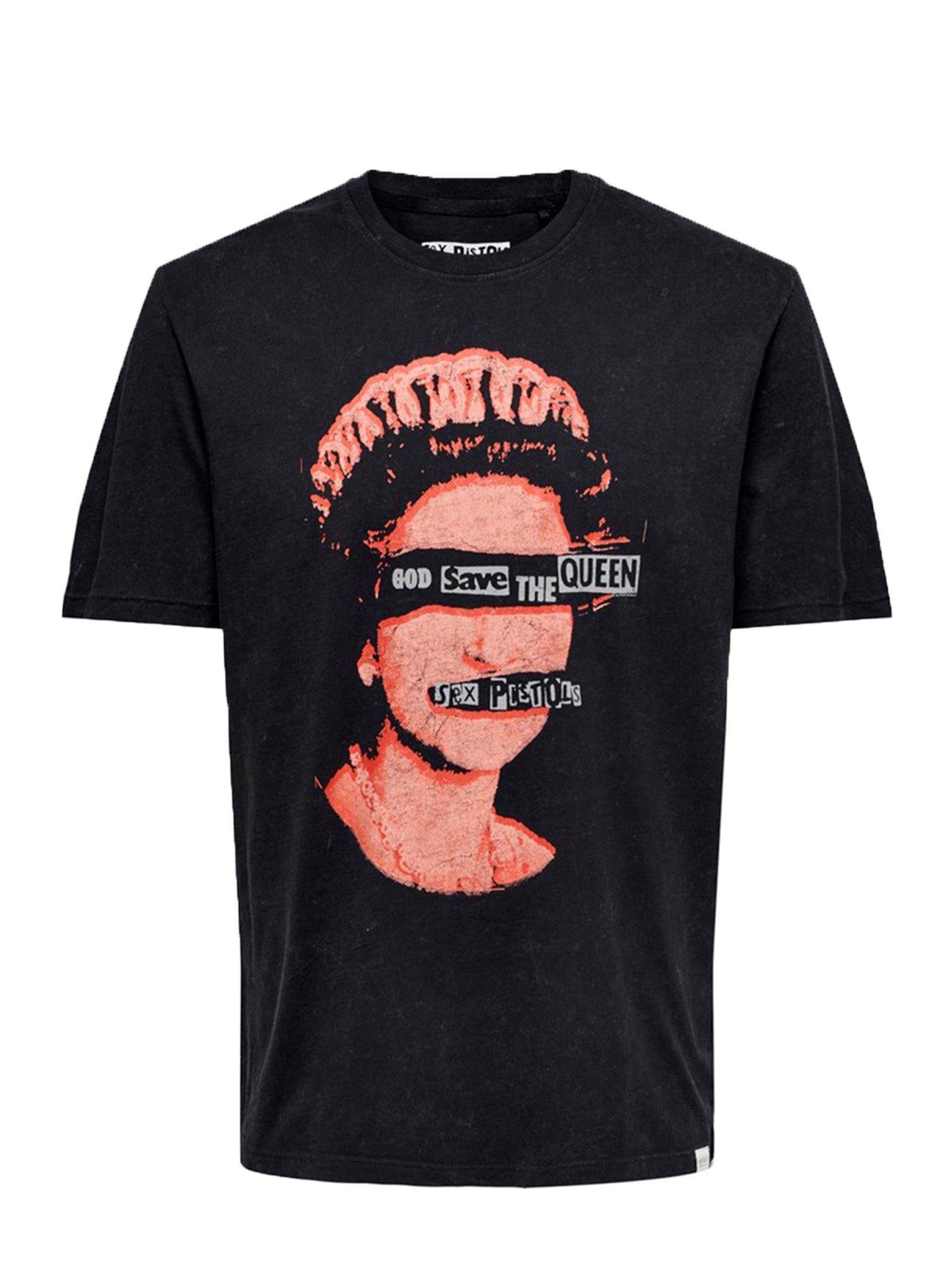 ONLY&SONS T-SHIRT CON GRAFICA NERO