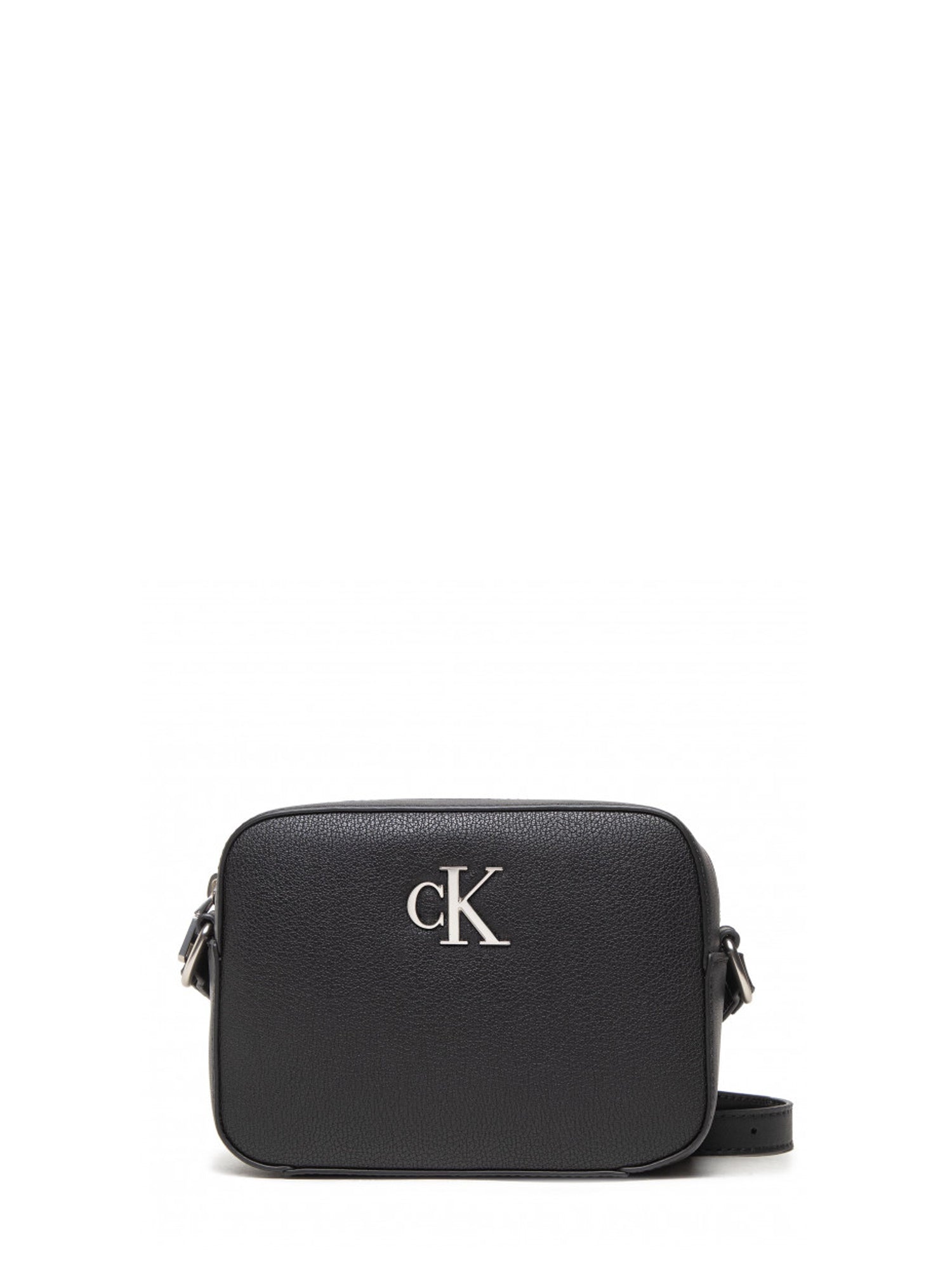 CALVIN KLEIN BORSA A TRACOLLA MINIMAL MONOGRAM CAMERA NERO