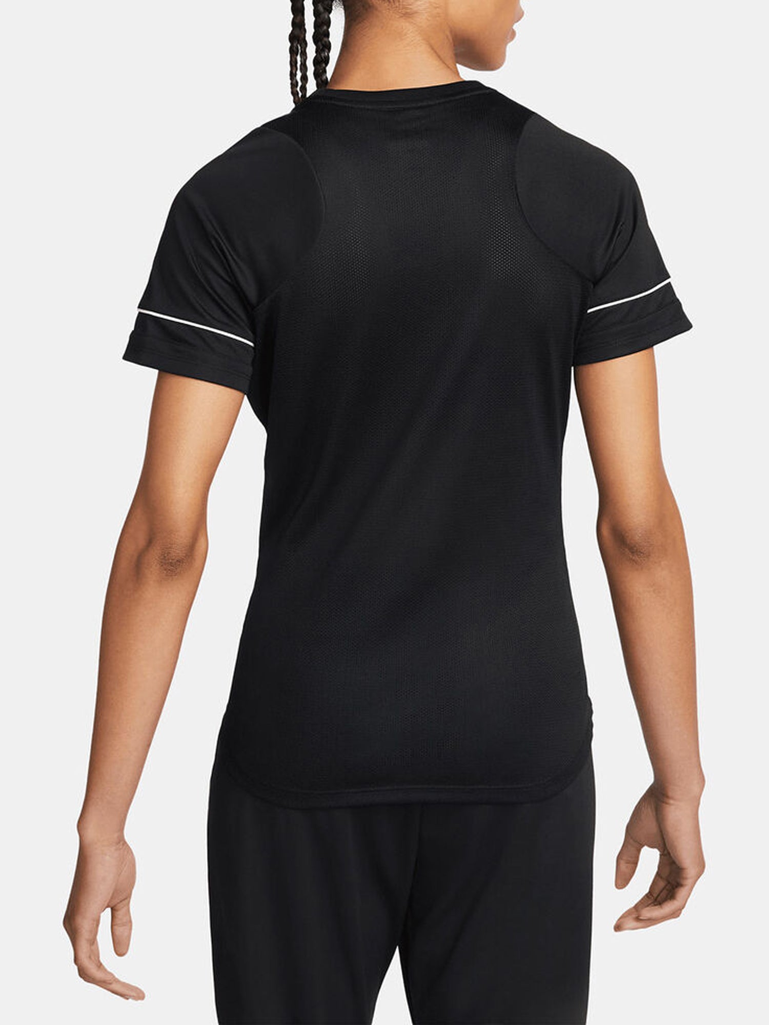 NIKE T-SHIRT CALCIO DRI-FIT ACADEMY W NERO