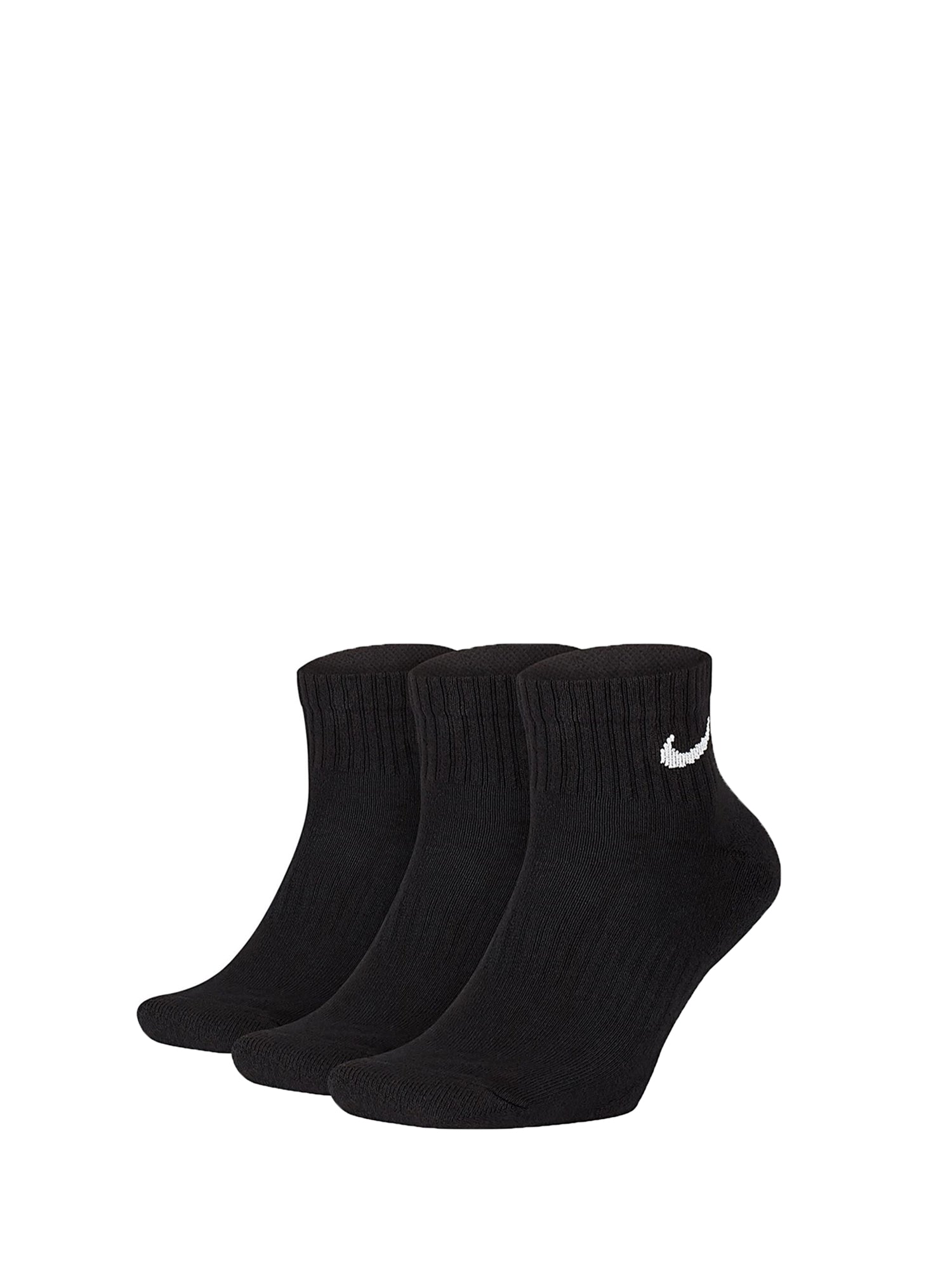 NIKE CALZINI SET 3 EVERYDAY CUSH ANKLE NERO