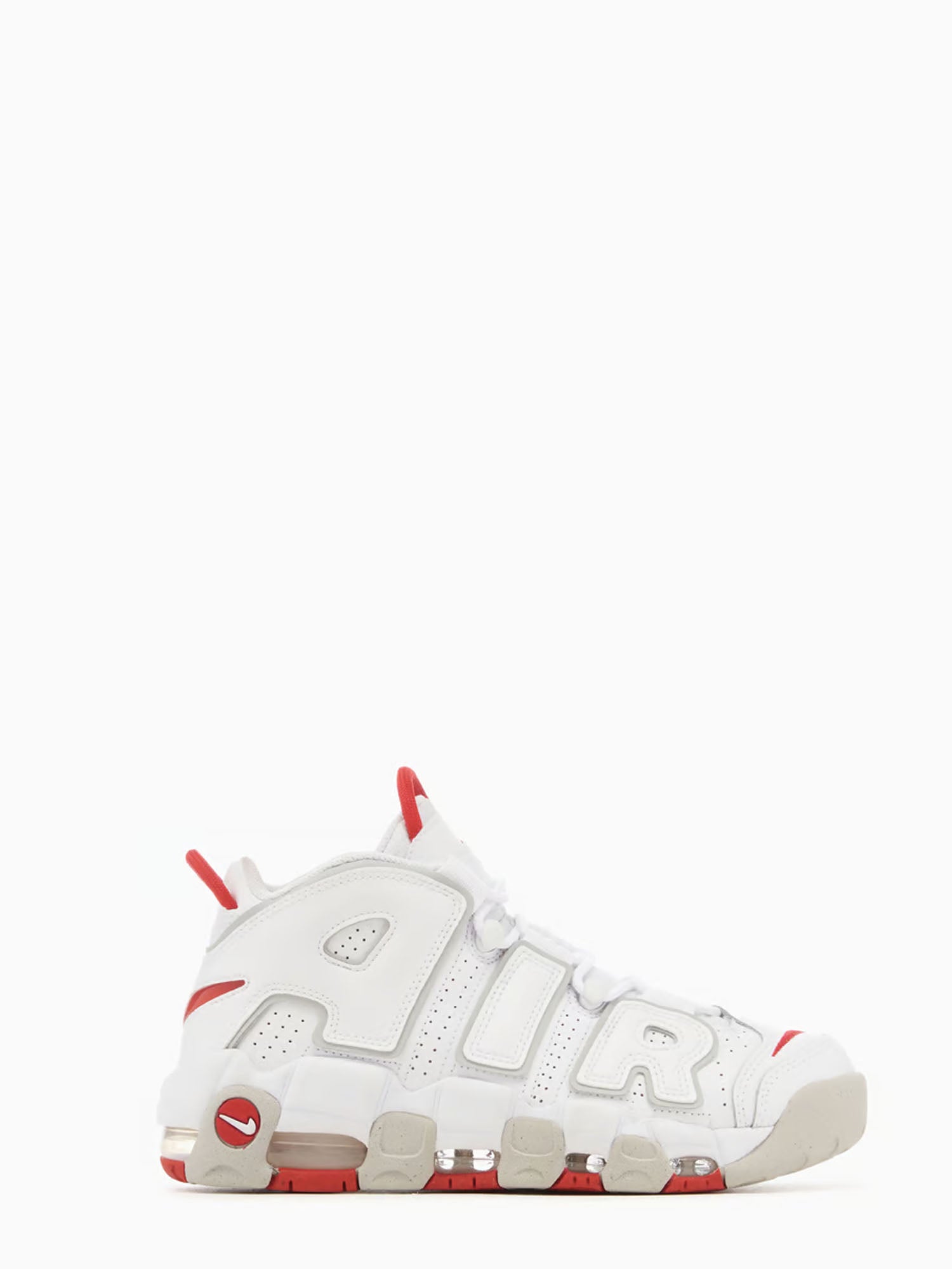 NIKE SNEAKERS AIR MORE UPTEMPO '96 BIANCO