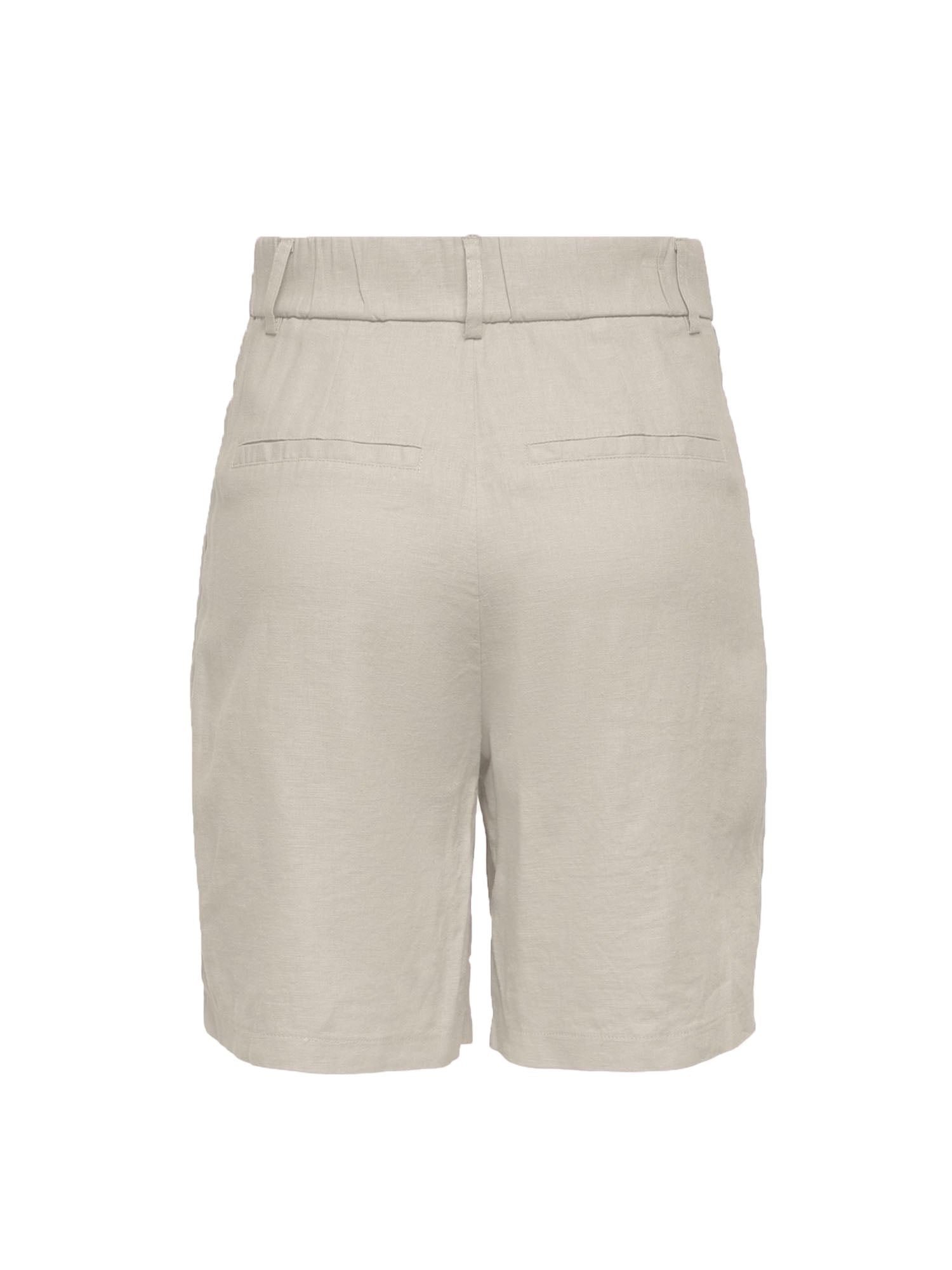 ONLY PANTALONCINI IN LINO BEIGE