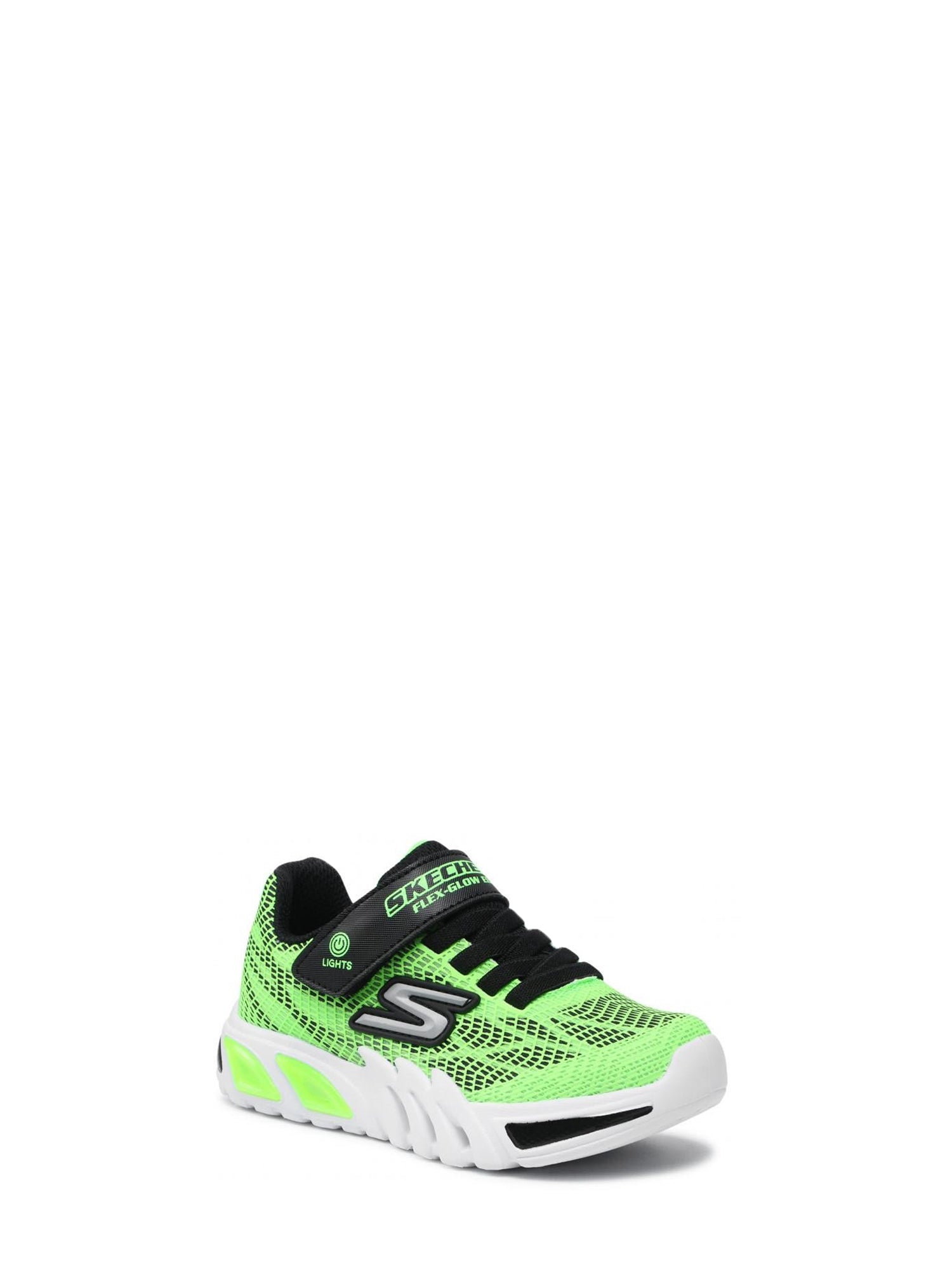 SKECHERS SNEAKERS FLEX-GLOW ELITE-VORLO LIME - NERO