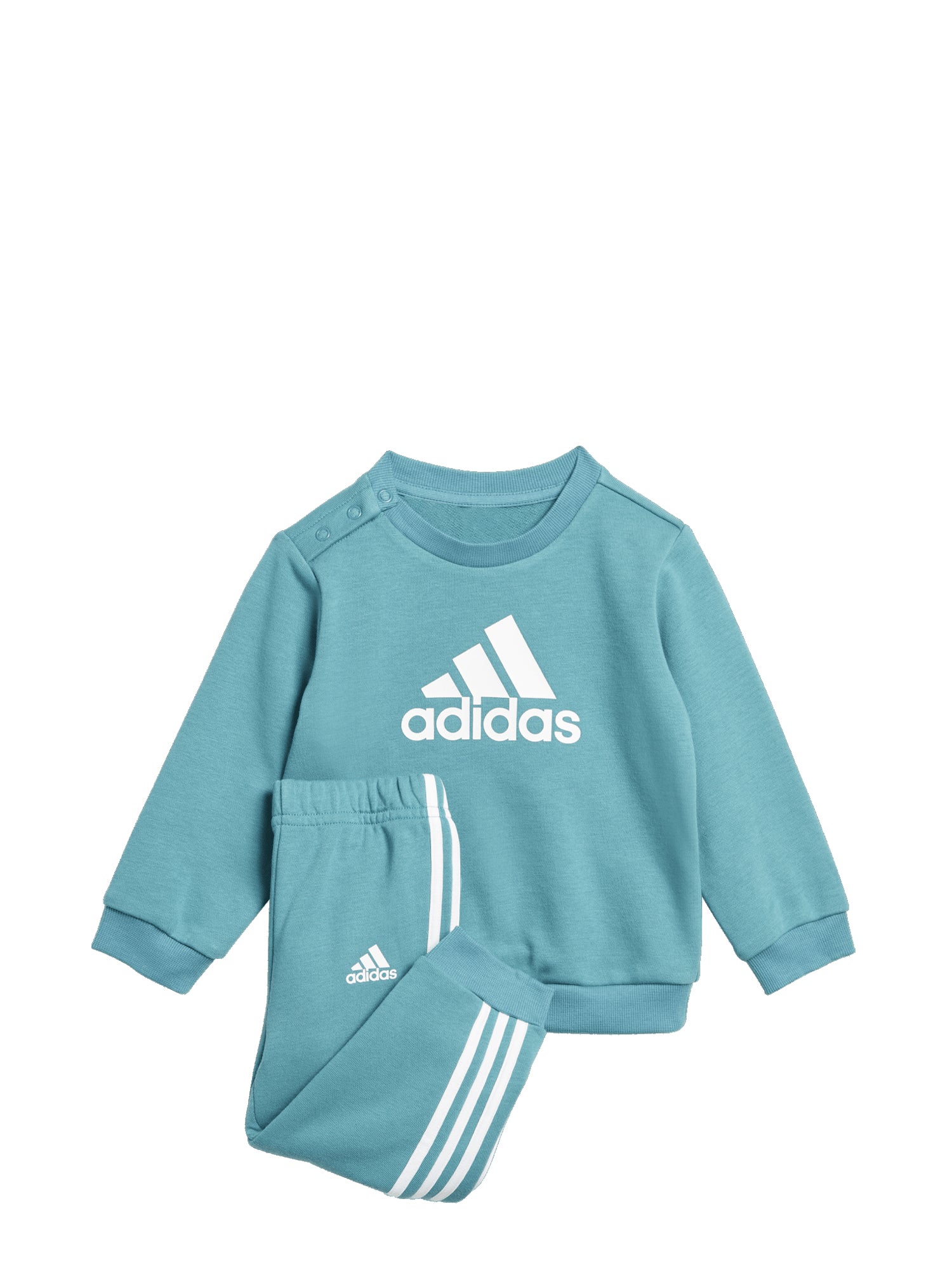 ADIDAS COMPLETINO BADGE OF SPORT FRENCH TERRY TURCHESE