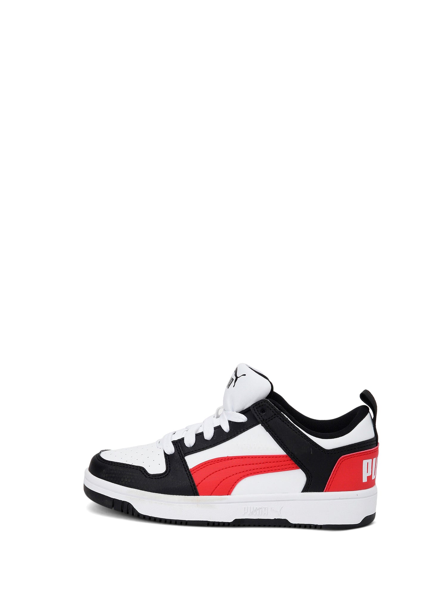 PUMA SNEAKERS REBOUND LAYUP BIANCO - NERO - ROSSO