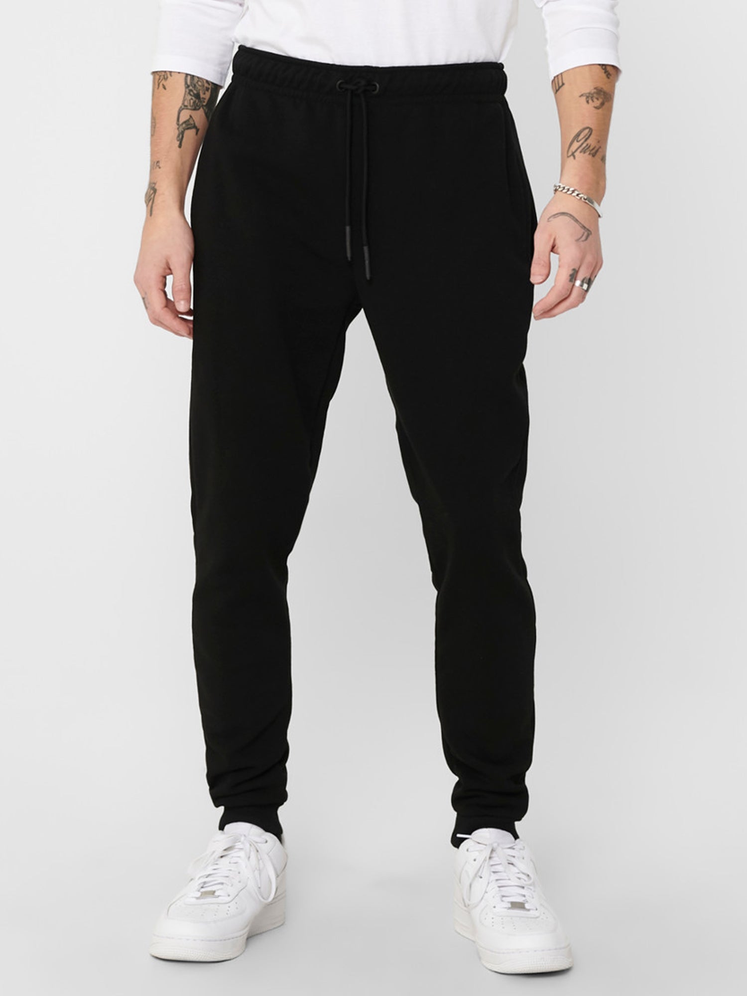 ONLY&SONS PANTALONI TUTA CERES NERO