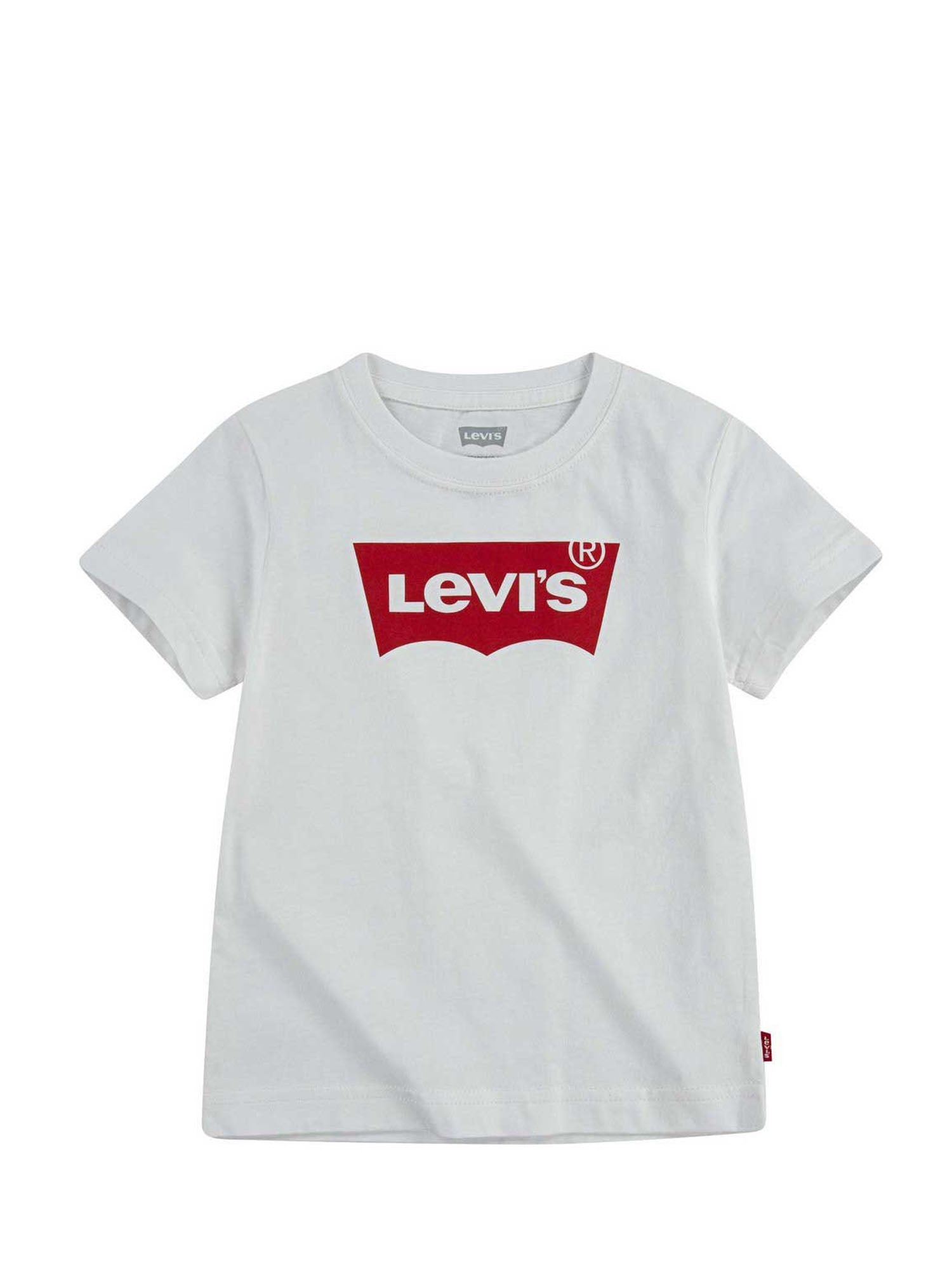 LEVI'S T-SHIRT CON LOGO BATWING BIANCO