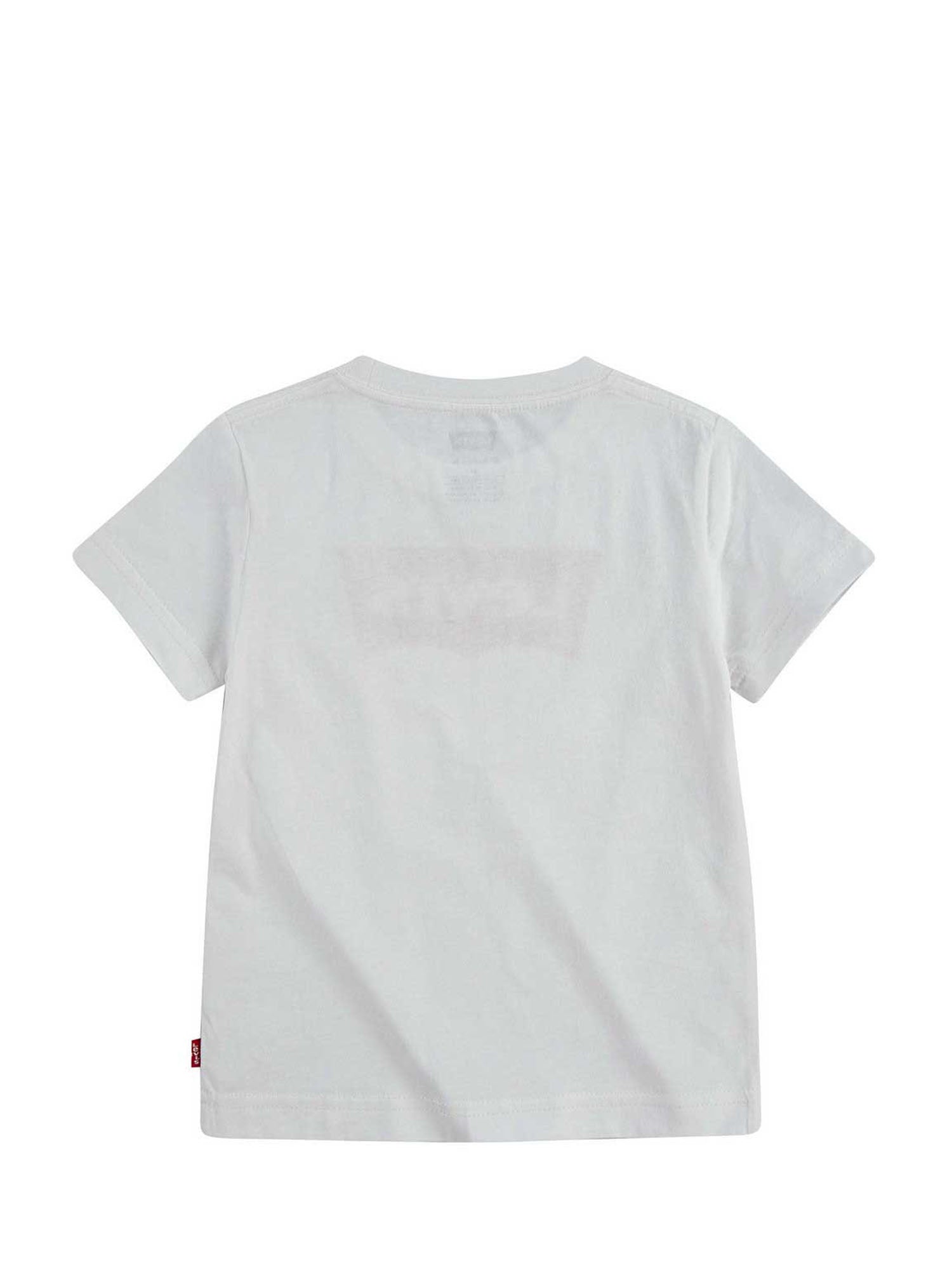 LEVI'S T-SHIRT CON LOGO BATWING BIANCO