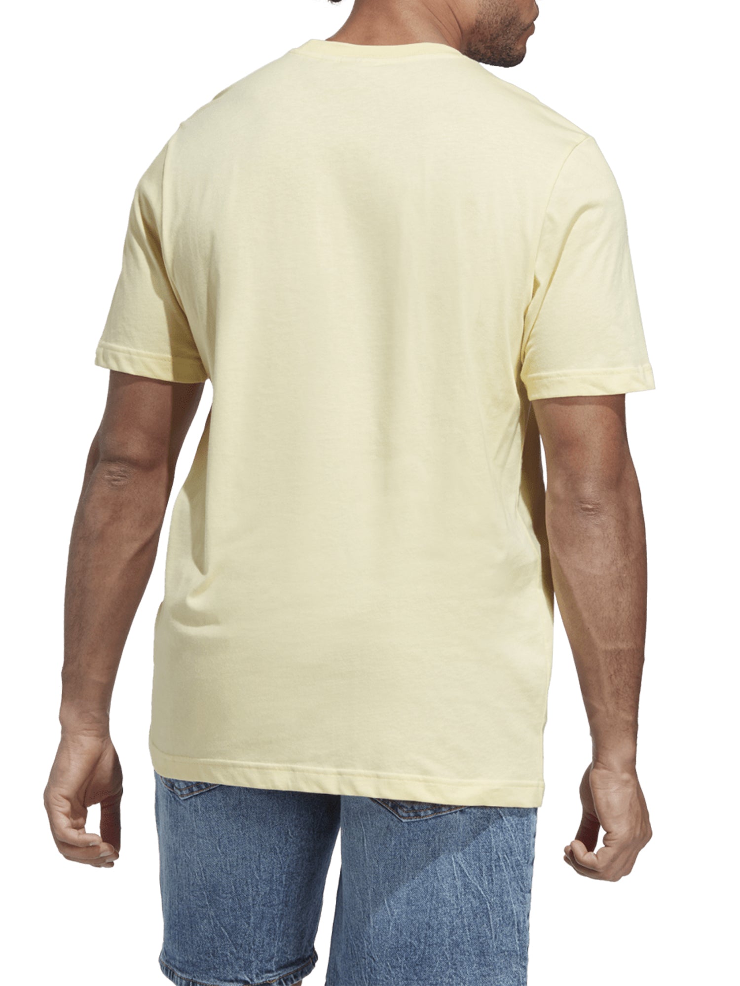 ADIDAS ORIGINALS T-SHIRT TREFOIL ESSENTIALS GIALLO