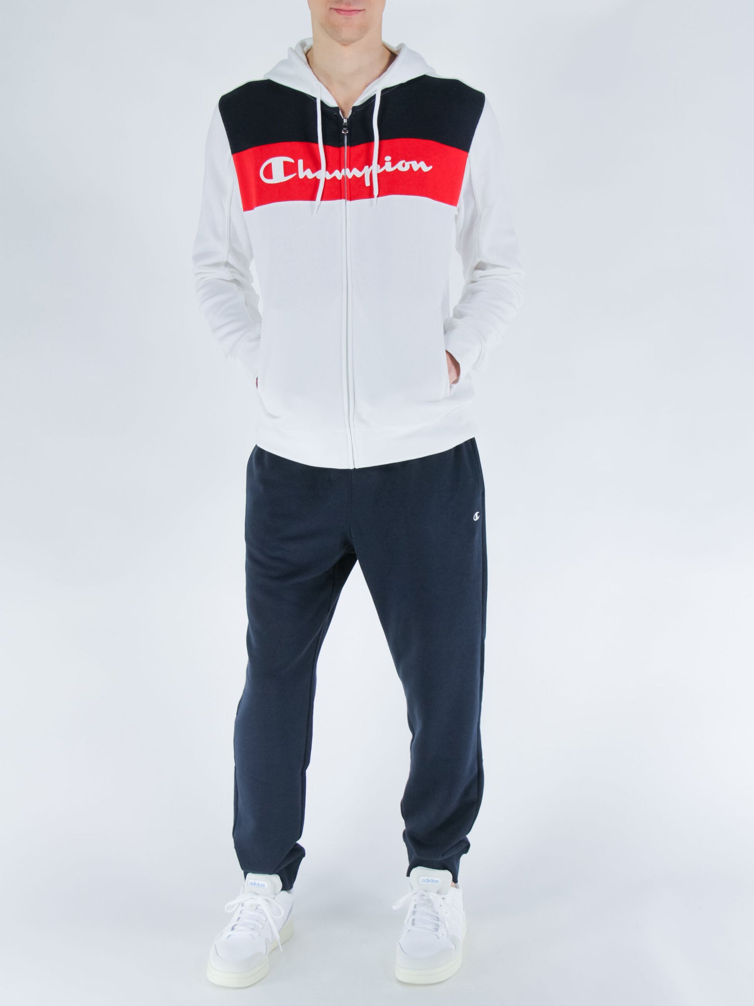 CHAMPION TUTA SPORTIVA BIANCO