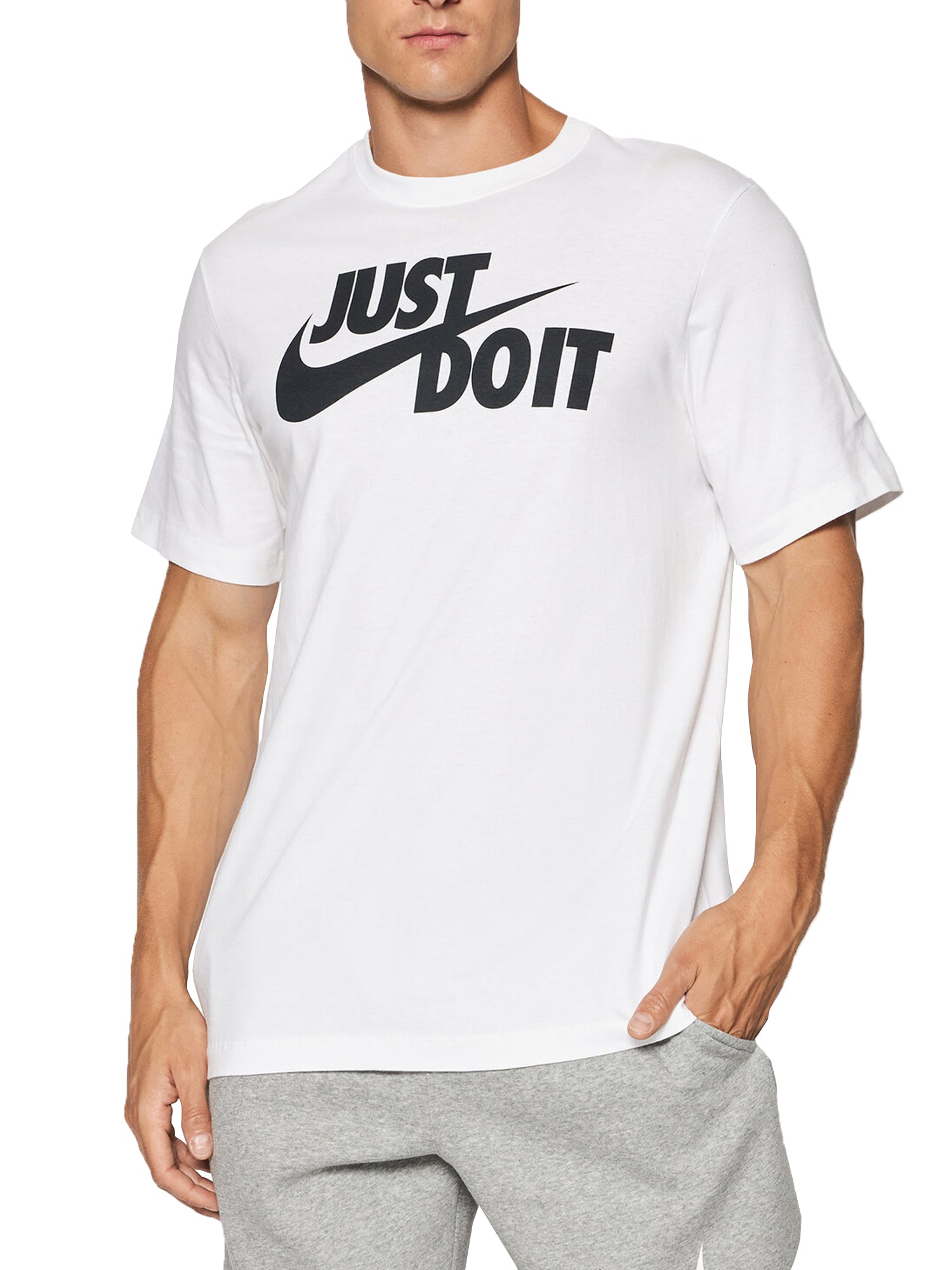 NIKE T-SHIRT SPORTSWEAR JDI BIANCO