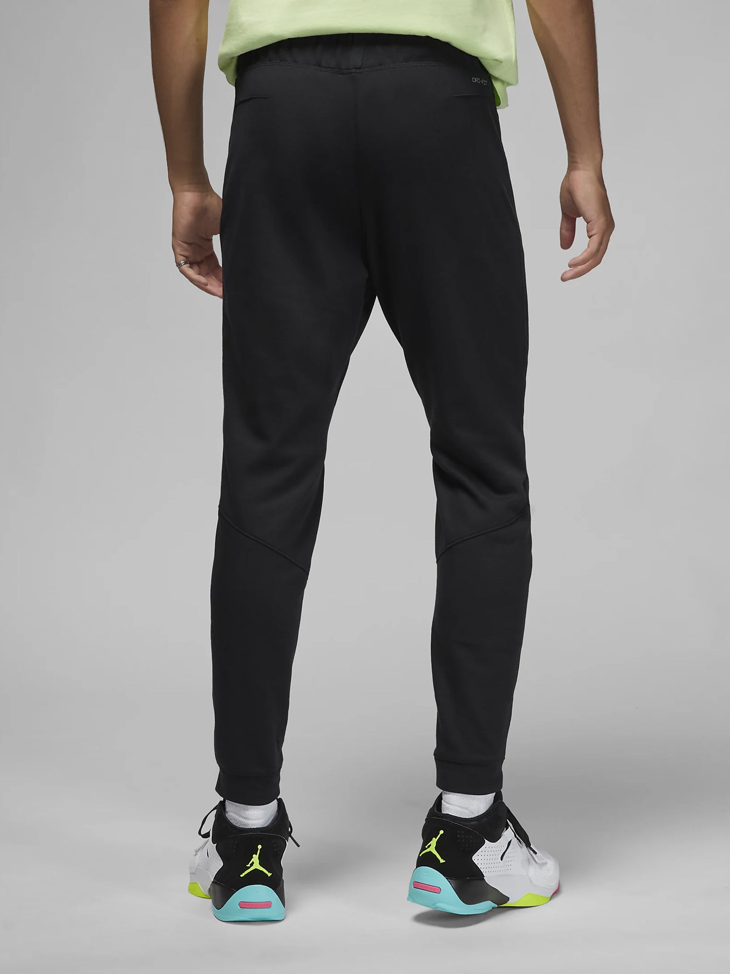 JORDAN PANTALONI SPORTIVI DRI-FIT AIR FLEECE NERO