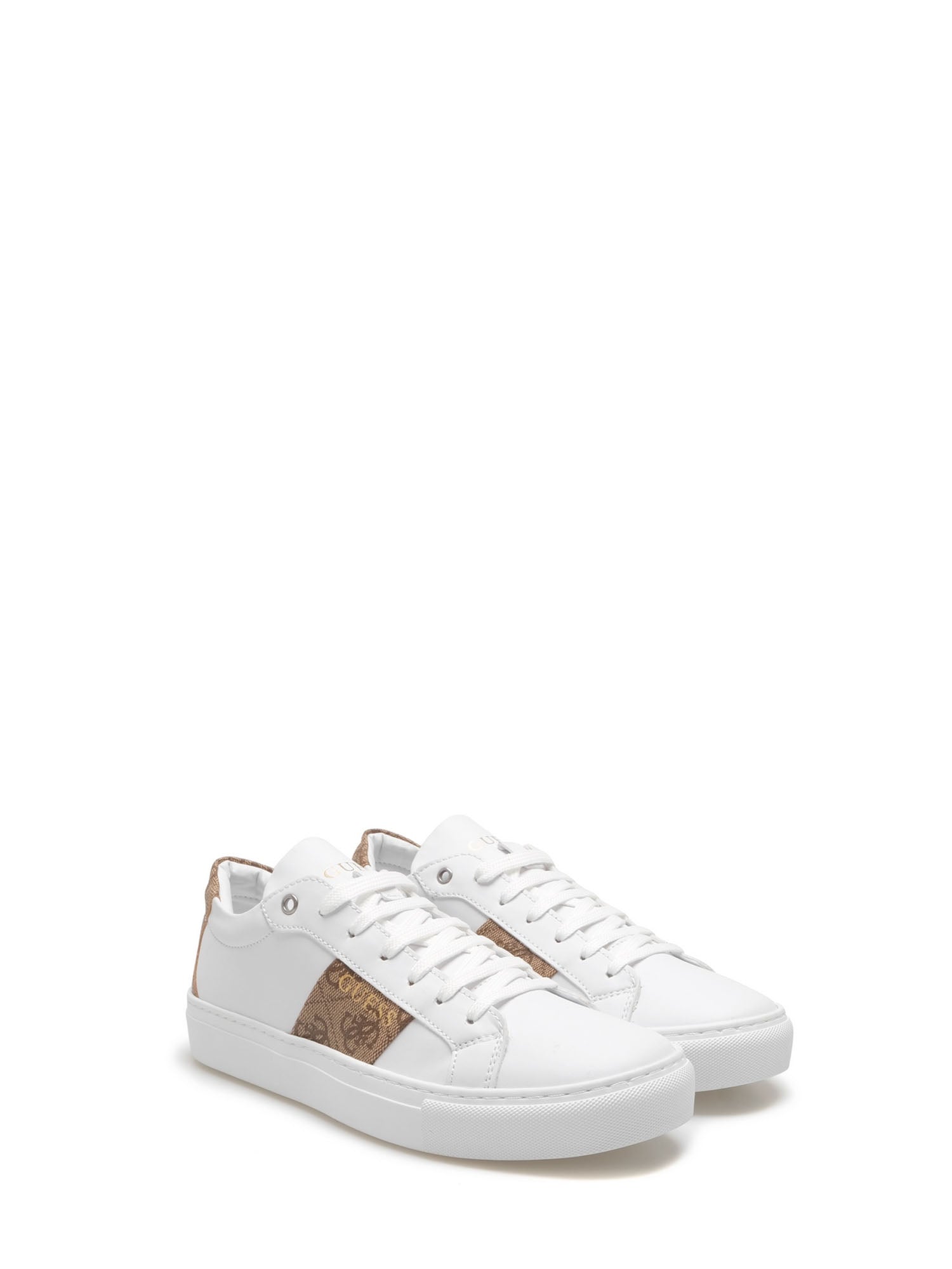 GUESS JEANS SNEAKERS TODA BIANCO-BEIGE