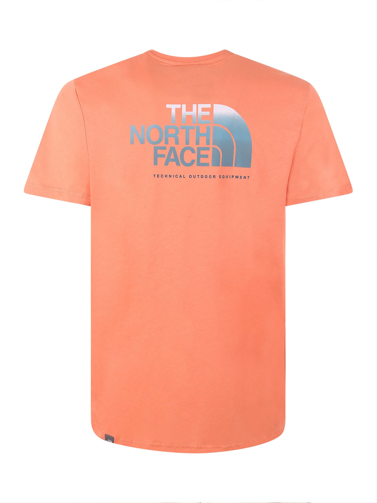 THE NORTH FACE T-SHIRT MANICHE CORTE D2 GRAPHIC CORALLO-ARANCIO