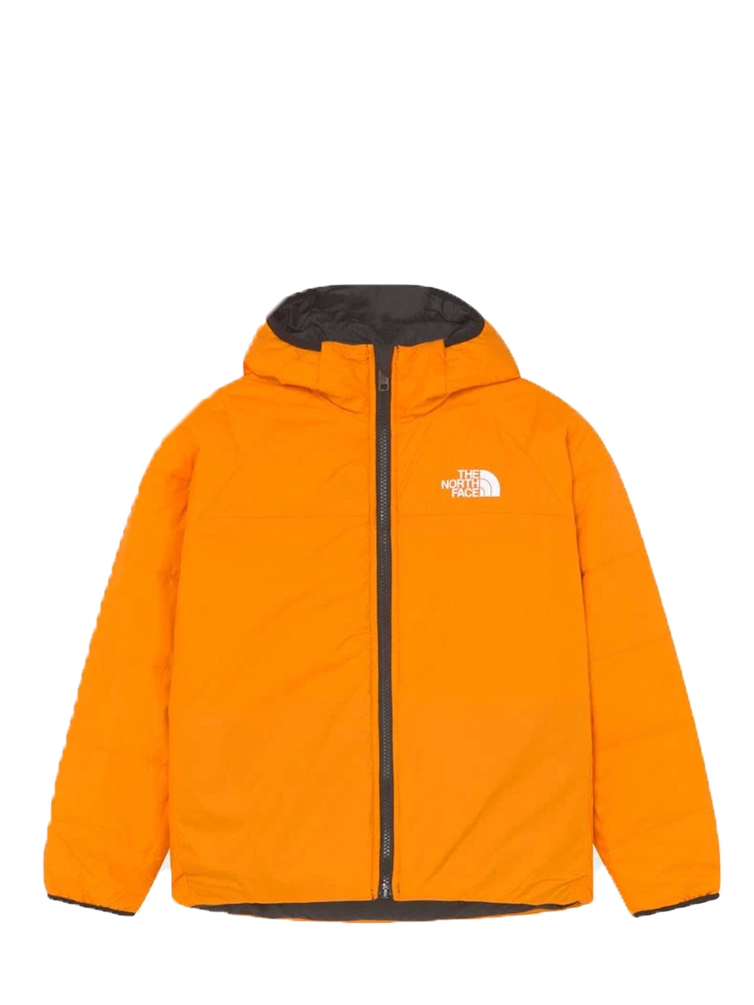 THE NORTH FACE PIUMINO DOUBLE-FACE PERRITO NERO - ARANCIO