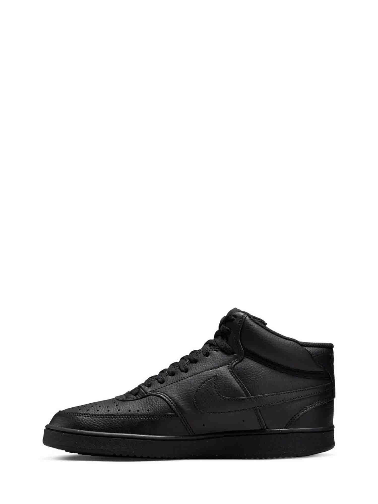 NIKE SNEAKERS COURT VISION MID NEXT NATURE NERO