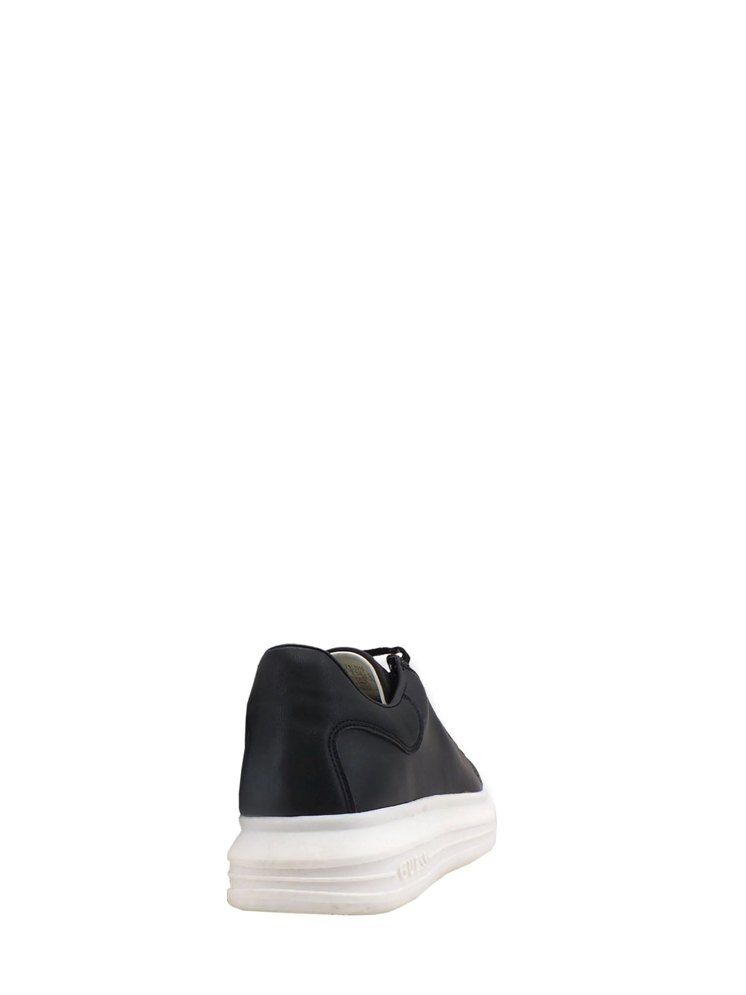 GUESS JEANS SNEAKERS SALERNO NERO - BIANCO