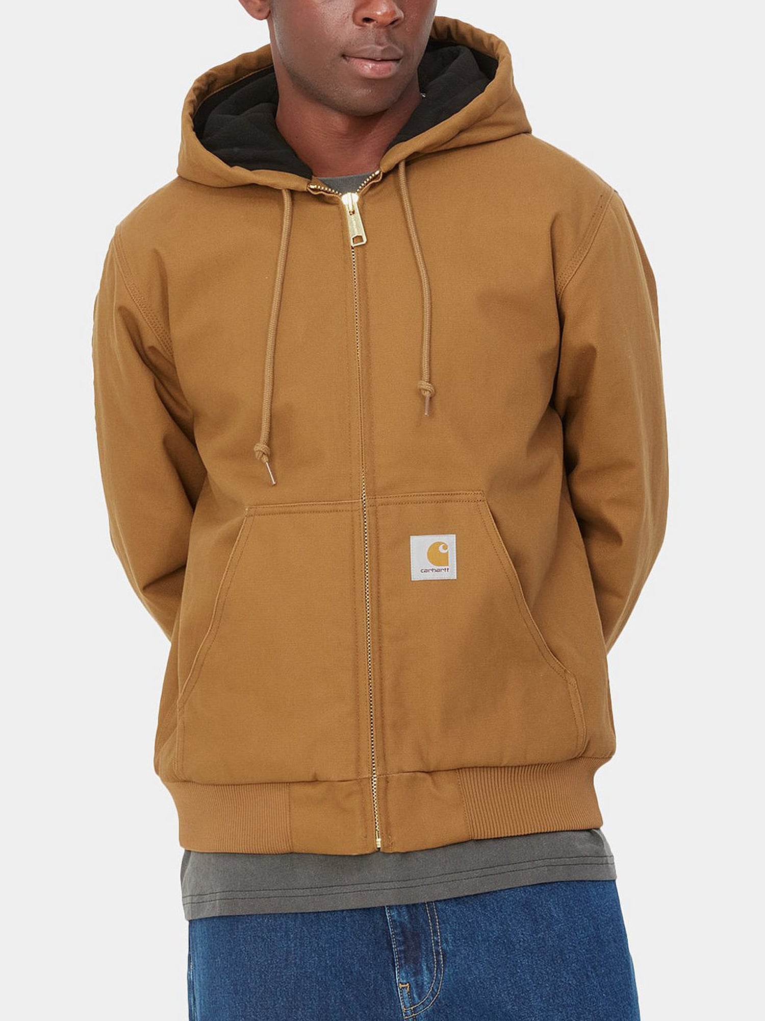 CARHARTT WIP GIACCA ACTIVE WINTER MARRONE