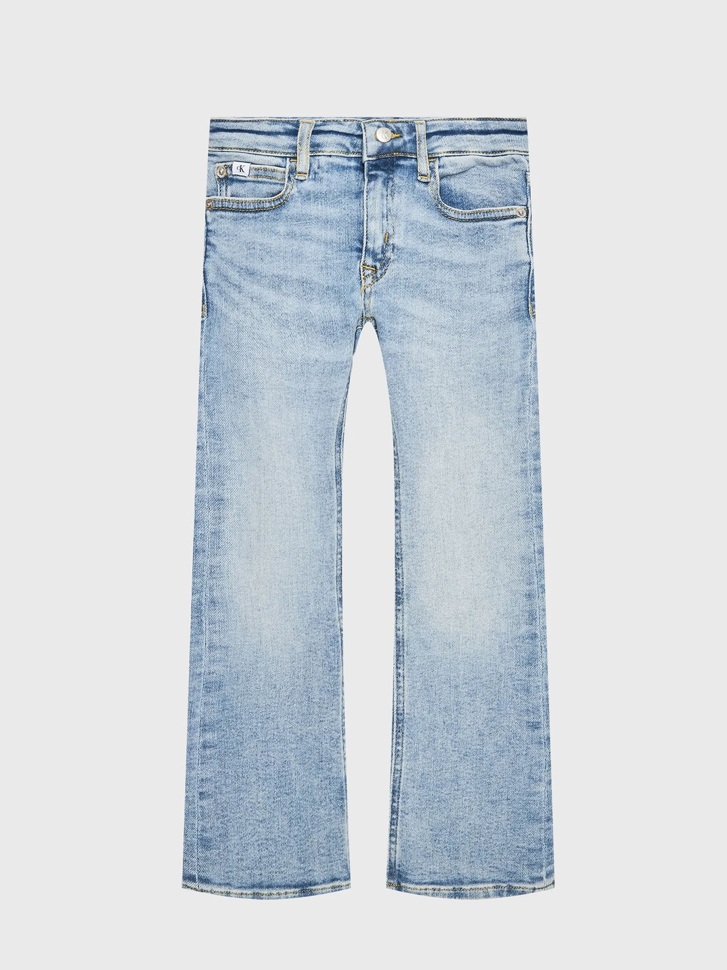 CALVIN KLEIN KIDS JEANS IN DENIM BLU CHIARO