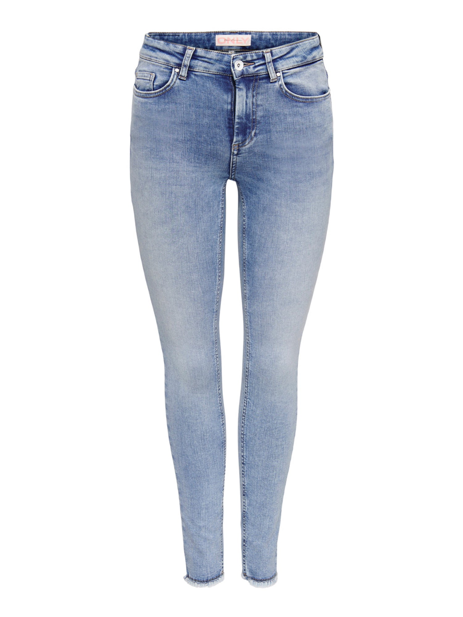 ONLY JEANS SKINNY FIT IN DENIM BLU CHIARO