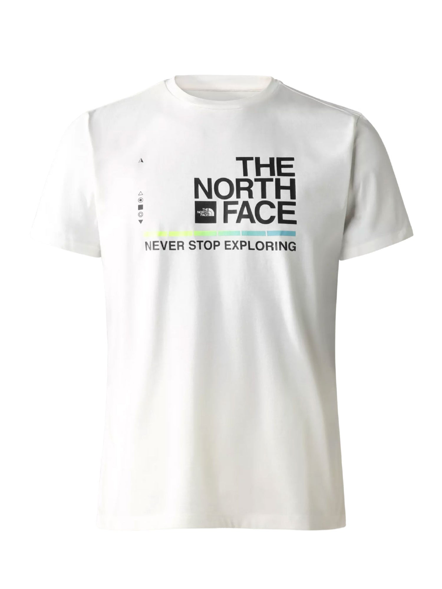 THE NORTH FACE T-SHIRT FOUNDATION GRAPHIC TEE GARDENIA WHITE/TNF BLACK