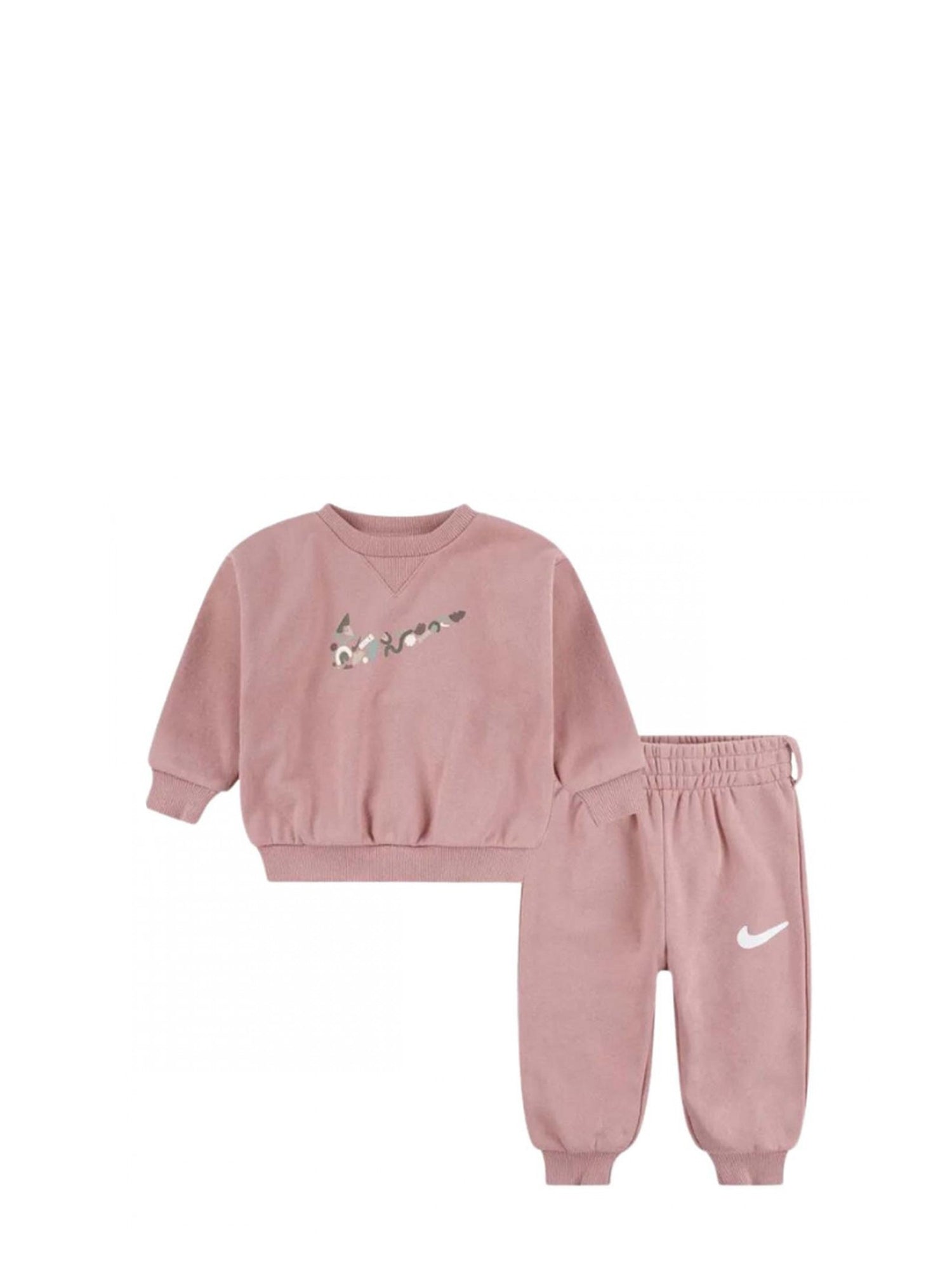 NIKE PRIMARY PLAY CREW SET TUTA NEONATO ROSA