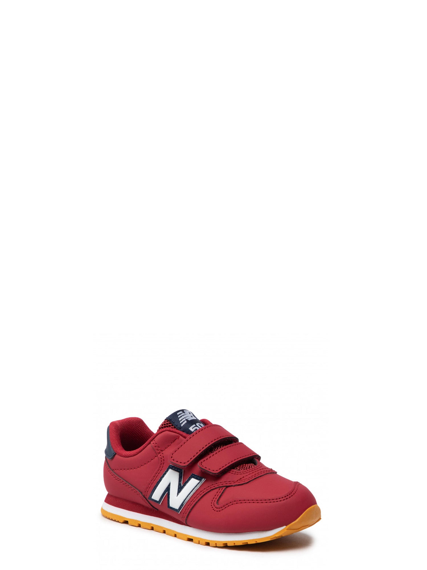 NEW BALANCE SNEAKERS 500 HOOK & LOOP ROSSO