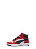 puma-sneakers-alte-rebound-v6-mid-bianco-rosso