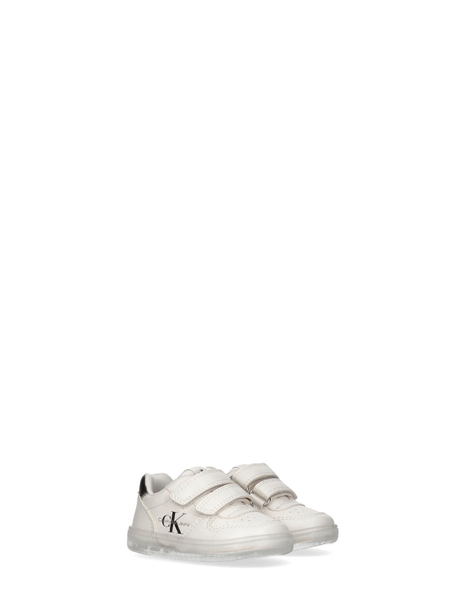 CALVIN KLEIN SHOES SNEAKERS BASSE BIANCO